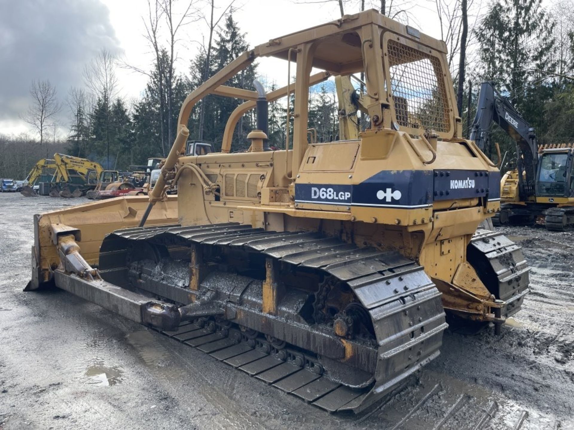 1991 Komatsu D68P-1 LGP Crawler Dozer - Image 3 of 34