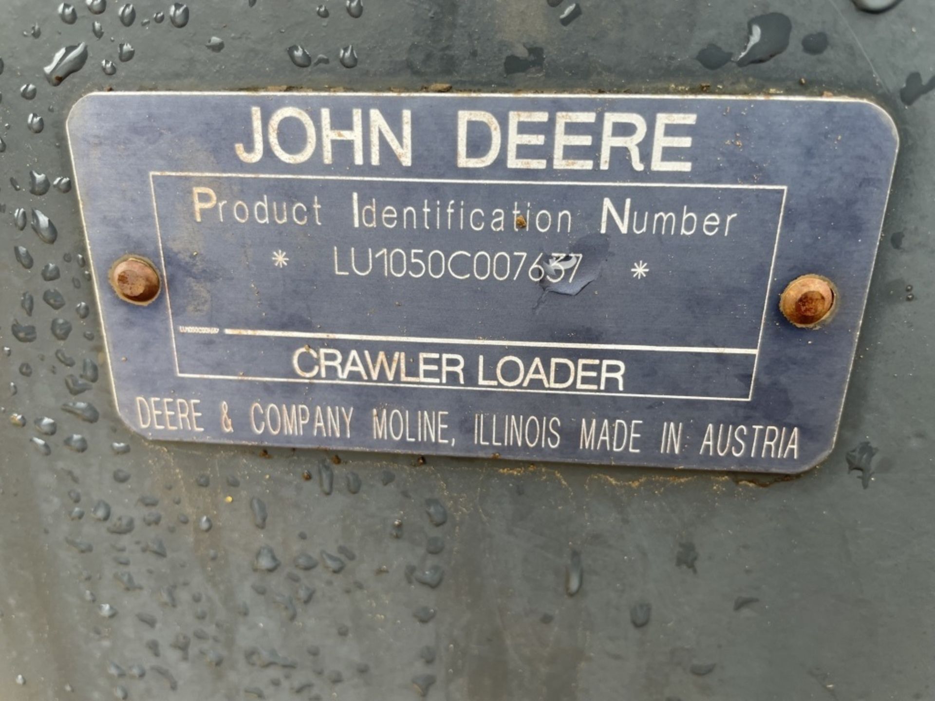 John Deere 1050C Crawler Dozer - Image 35 of 35