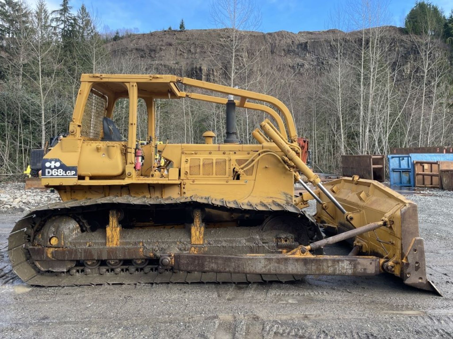 1991 Komatsu D68P-1 LGP Crawler Dozer - Image 6 of 34