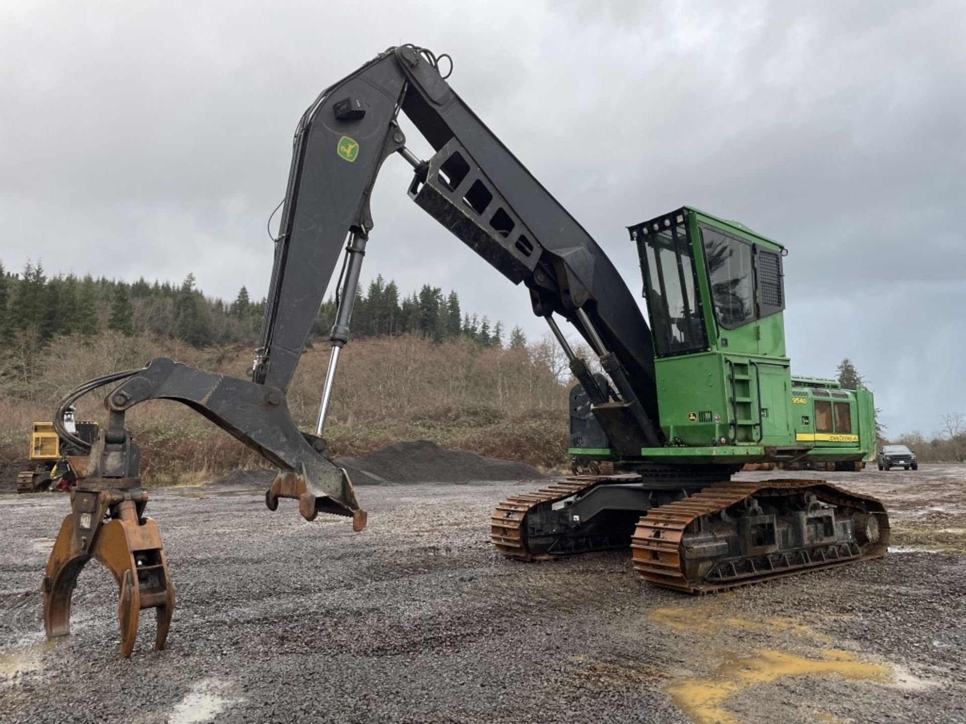 2014 John Deere 2954D Shovel Log Loader