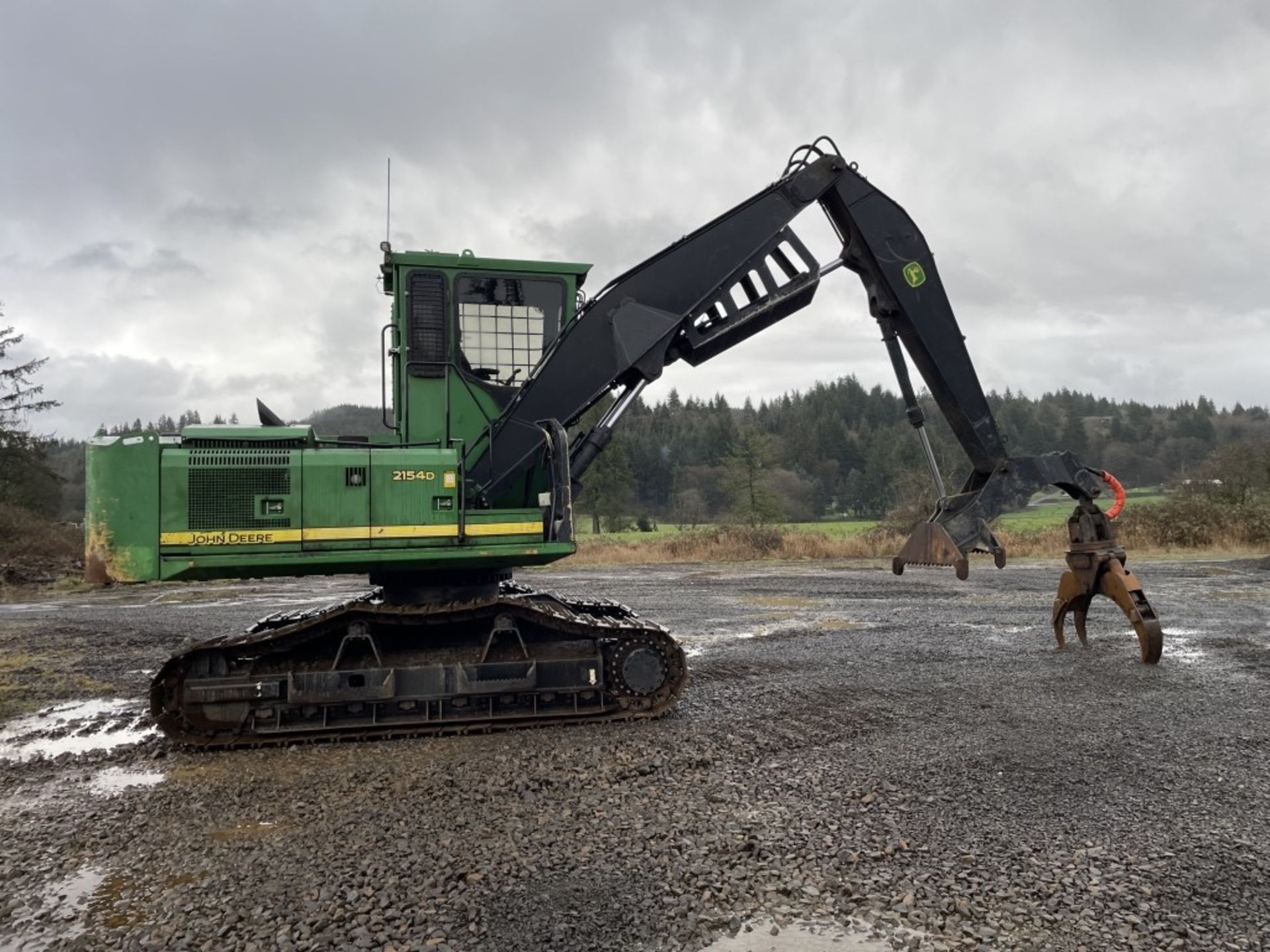 2014 John Deere 2154D Shovel Log Loader - Image 6 of 55