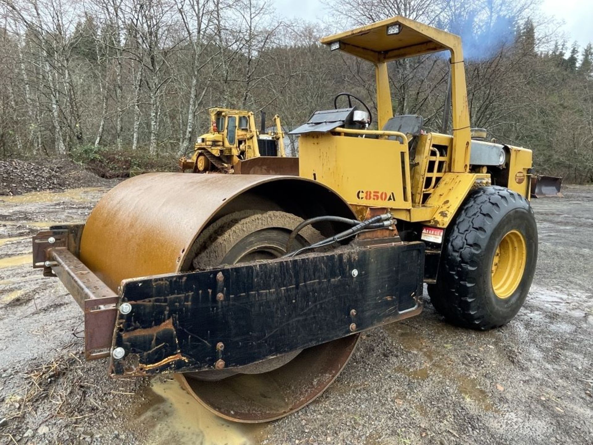 1987 Hyster C850A Vibratory Roller