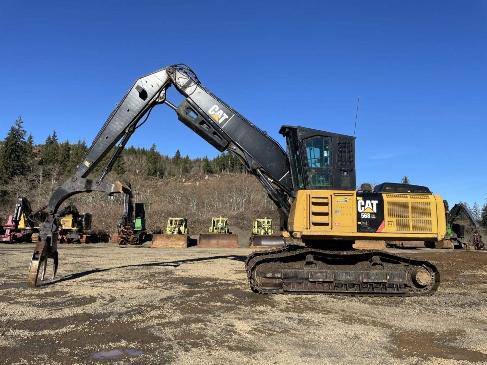 2014 Caterpillar 568LL Shovel Log Loader - Image 2 of 49