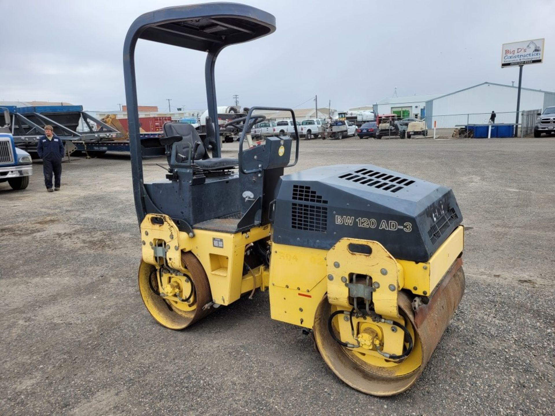 2005 Bomag BW120AD-3 Tandem Vibratory Roller - Bild 8 aus 29