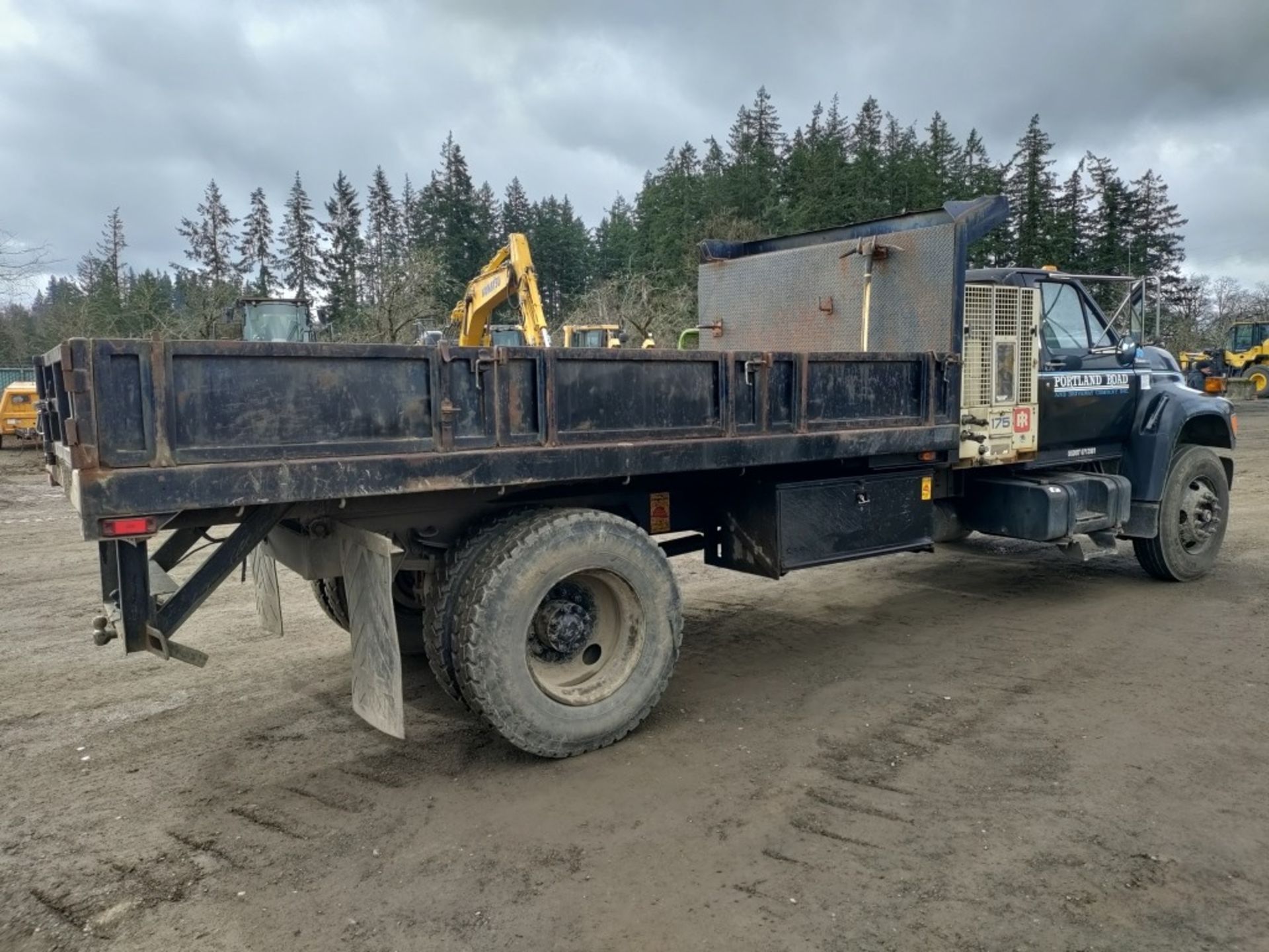 1995 Ford F800 Flatbed Dump Truck - Bild 4 aus 33