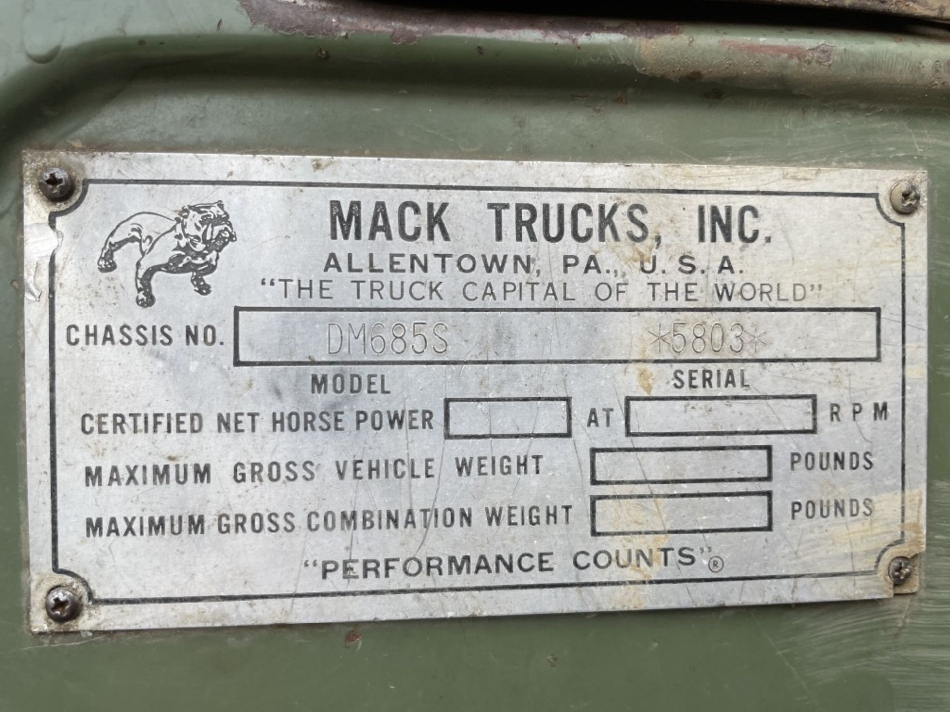 1971 Mack DM685S T/A Water Truck - Bild 30 aus 39