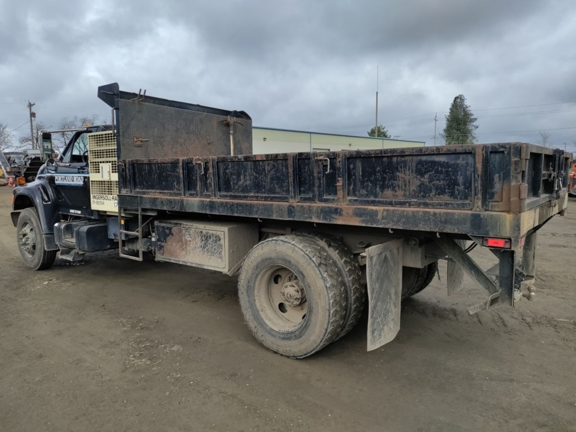 1995 Ford F800 Flatbed Dump Truck - Bild 6 aus 33