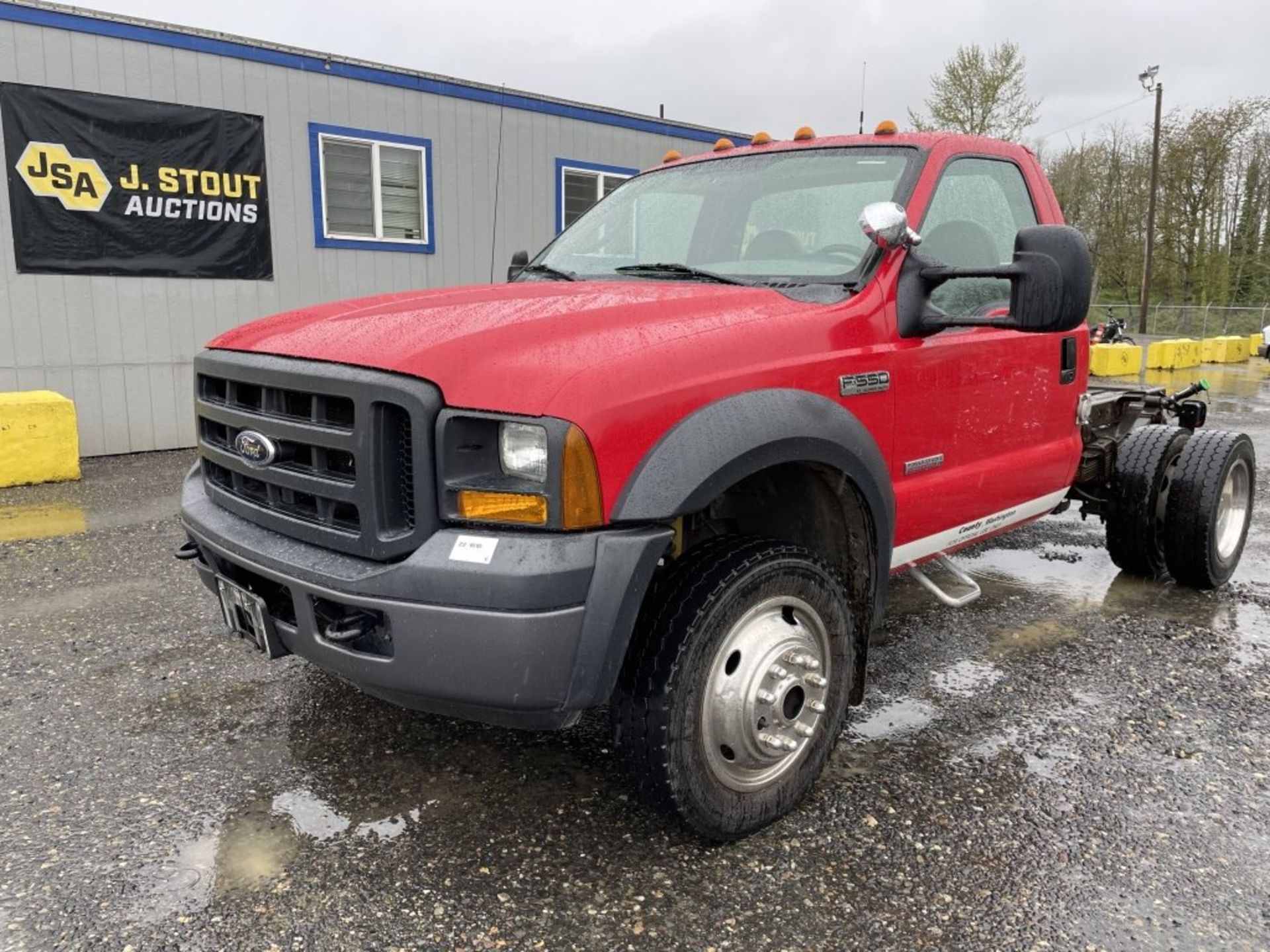 2006 Ford F550 XL SD 4x4 Cab & Chassis
