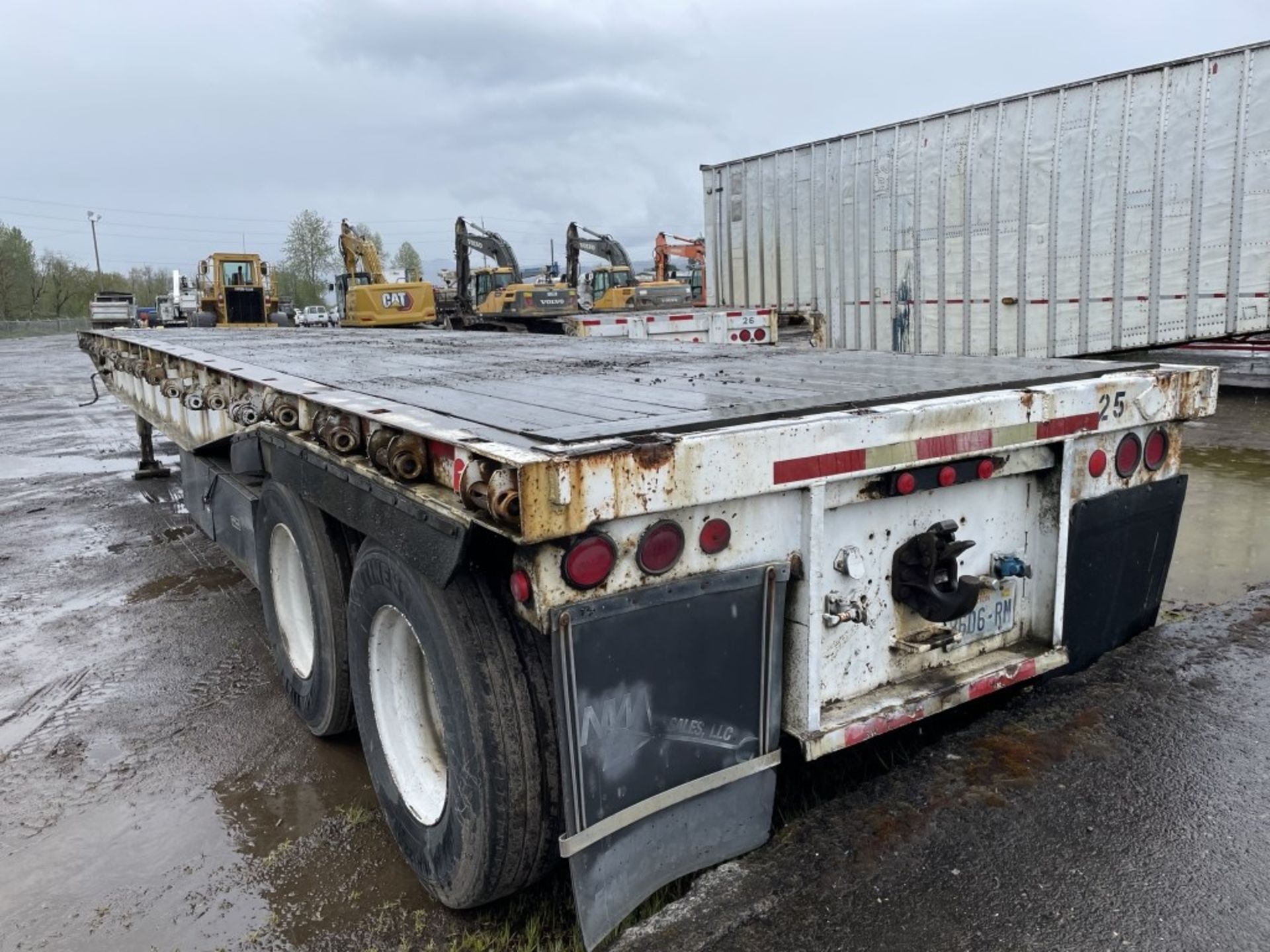 1979 Fruehauf T/A Flatbed Trailer - Image 4 of 18