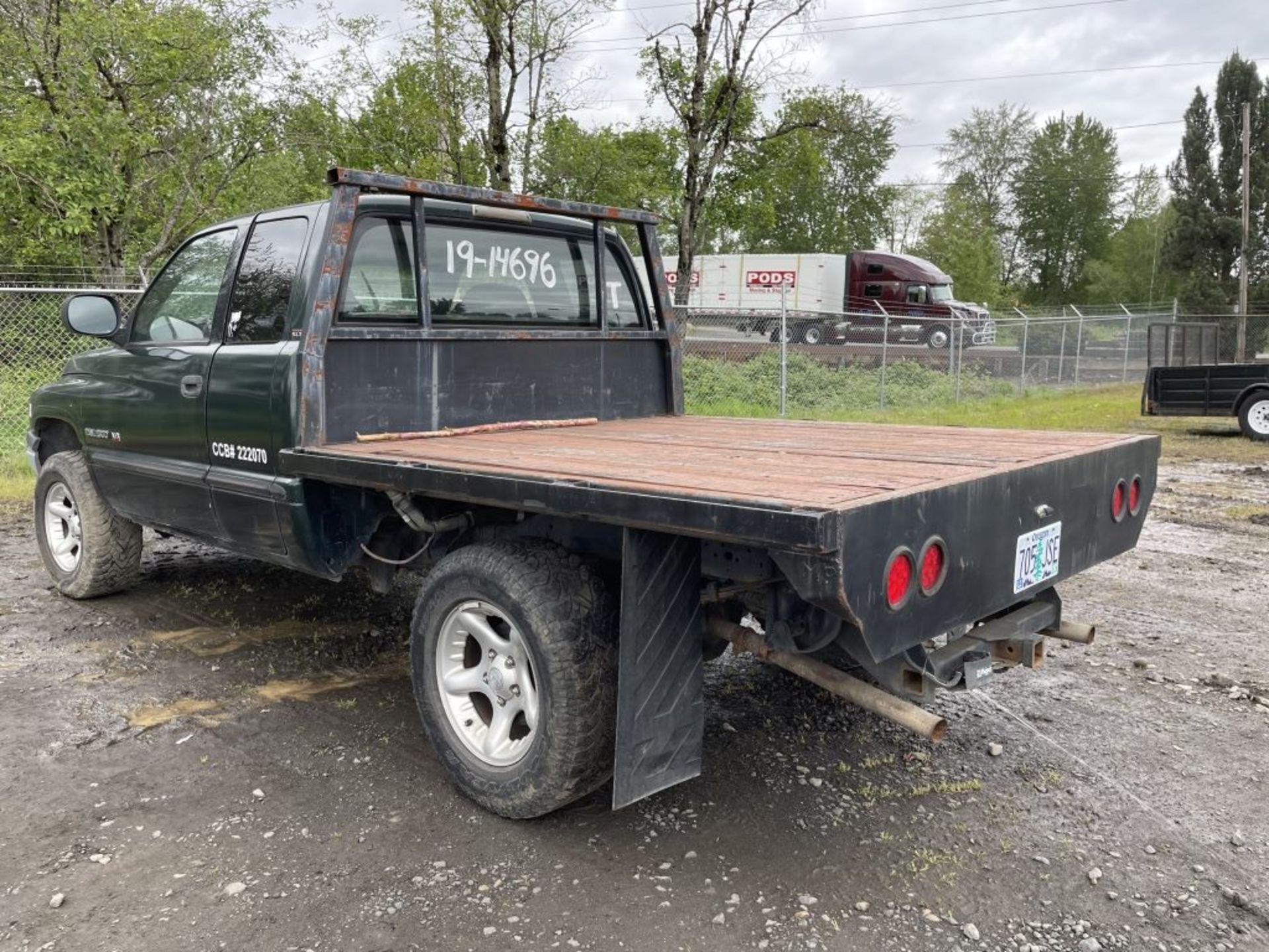 2001 Dodge Ram 1500 SLT 4x4 Extra Cab Flatbed Pick - Image 6 of 25