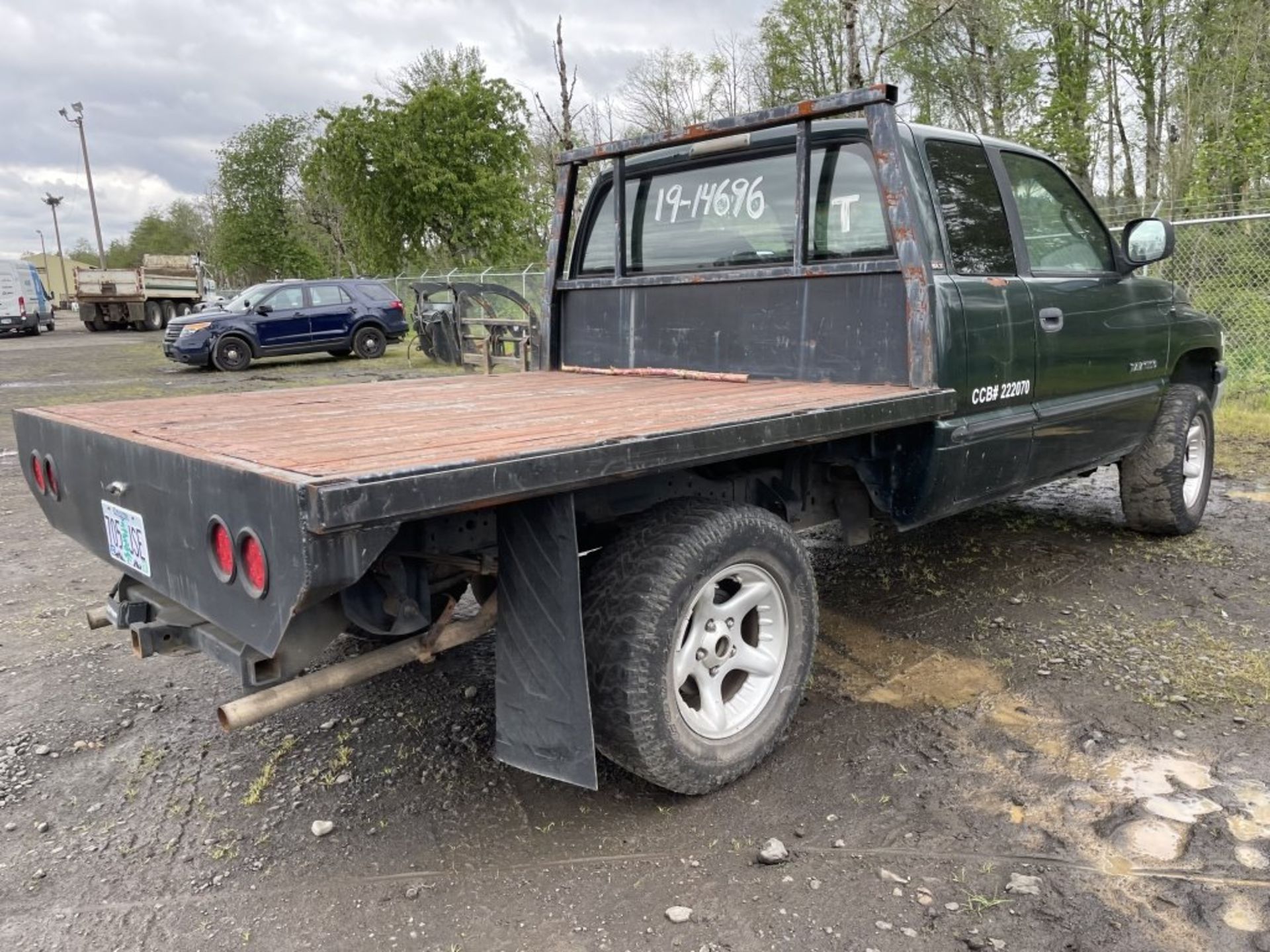 2001 Dodge Ram 1500 SLT 4x4 Extra Cab Flatbed Pick - Image 4 of 25