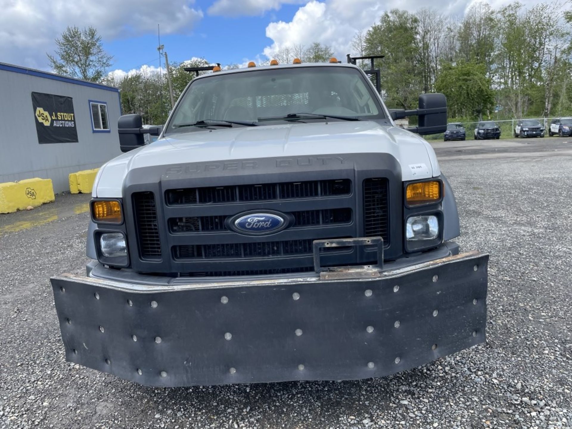 2010 Ford F450 XL 4x4 Crew Cab Flatbed Dump Truck - Image 8 of 36