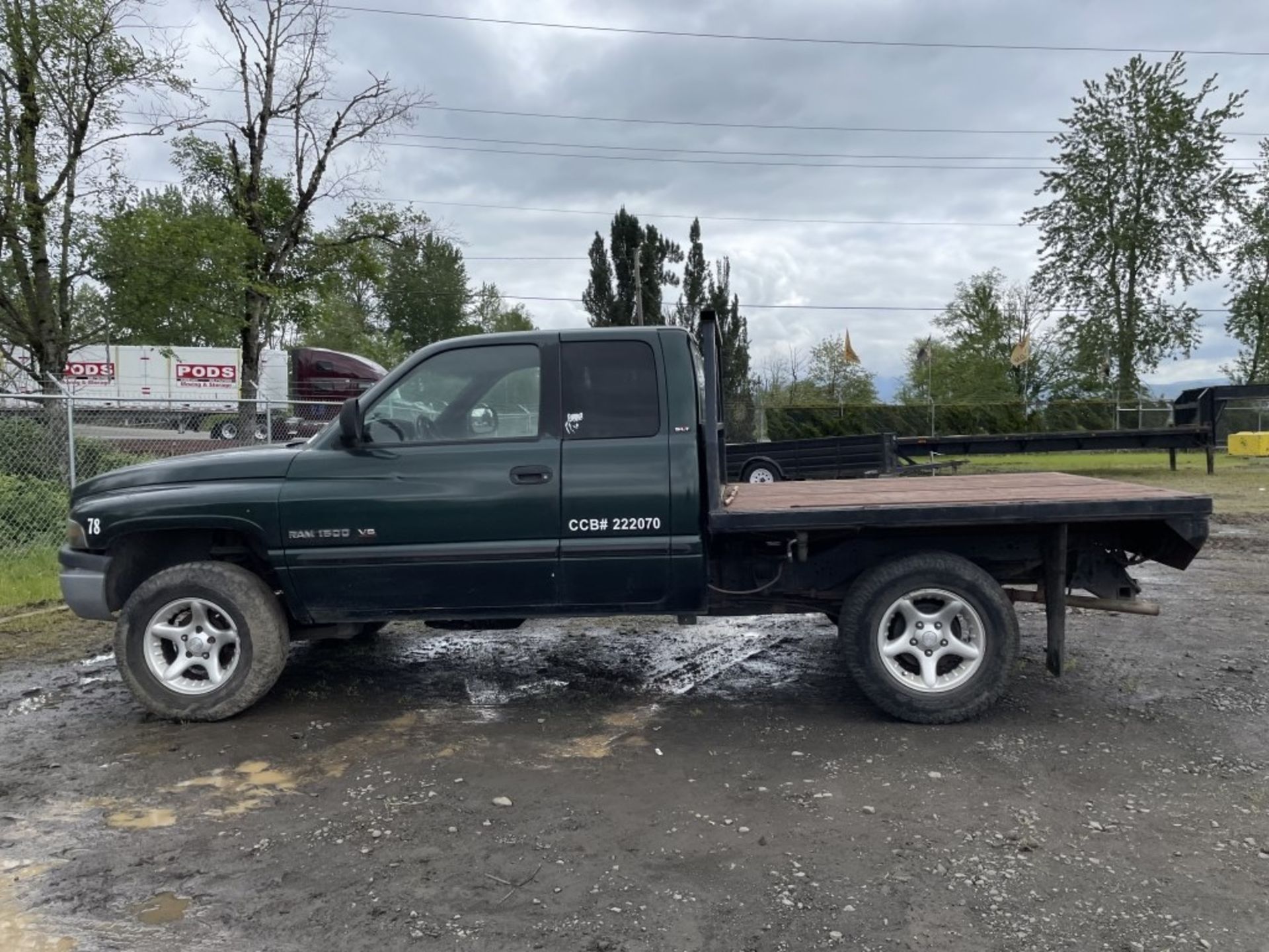 2001 Dodge Ram 1500 SLT 4x4 Extra Cab Flatbed Pick - Image 7 of 25