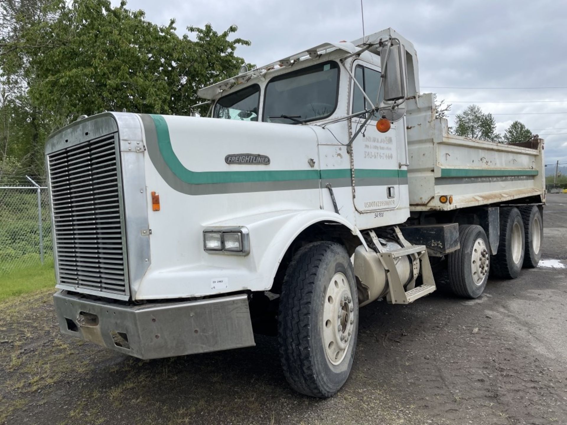 1988 Freightliner Tri-Axle Dump Truck