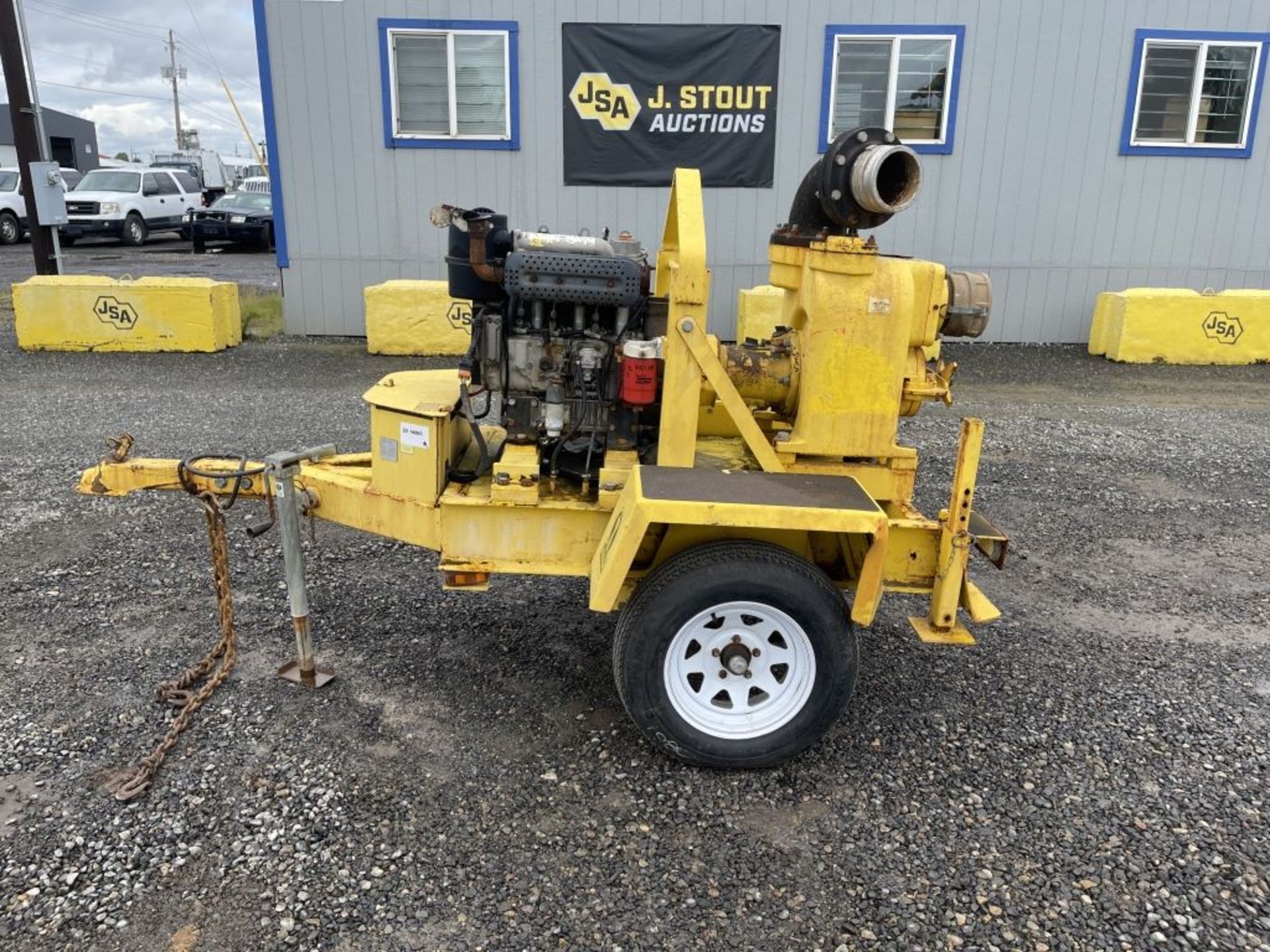 1998 Wacker PT6LT Towable 6" Trash Pump - Image 7 of 19