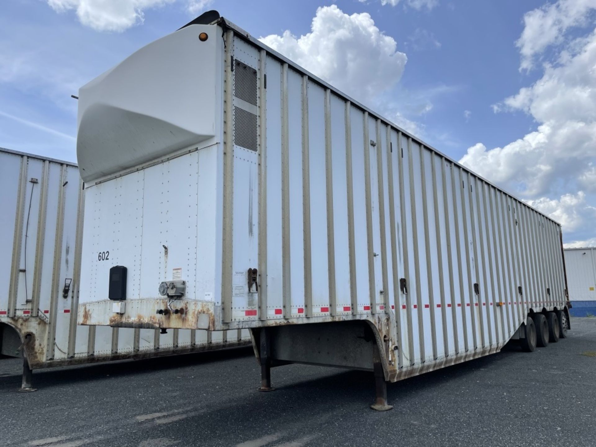 2008 Western Quad Axle Possum Belly Chip Trailer