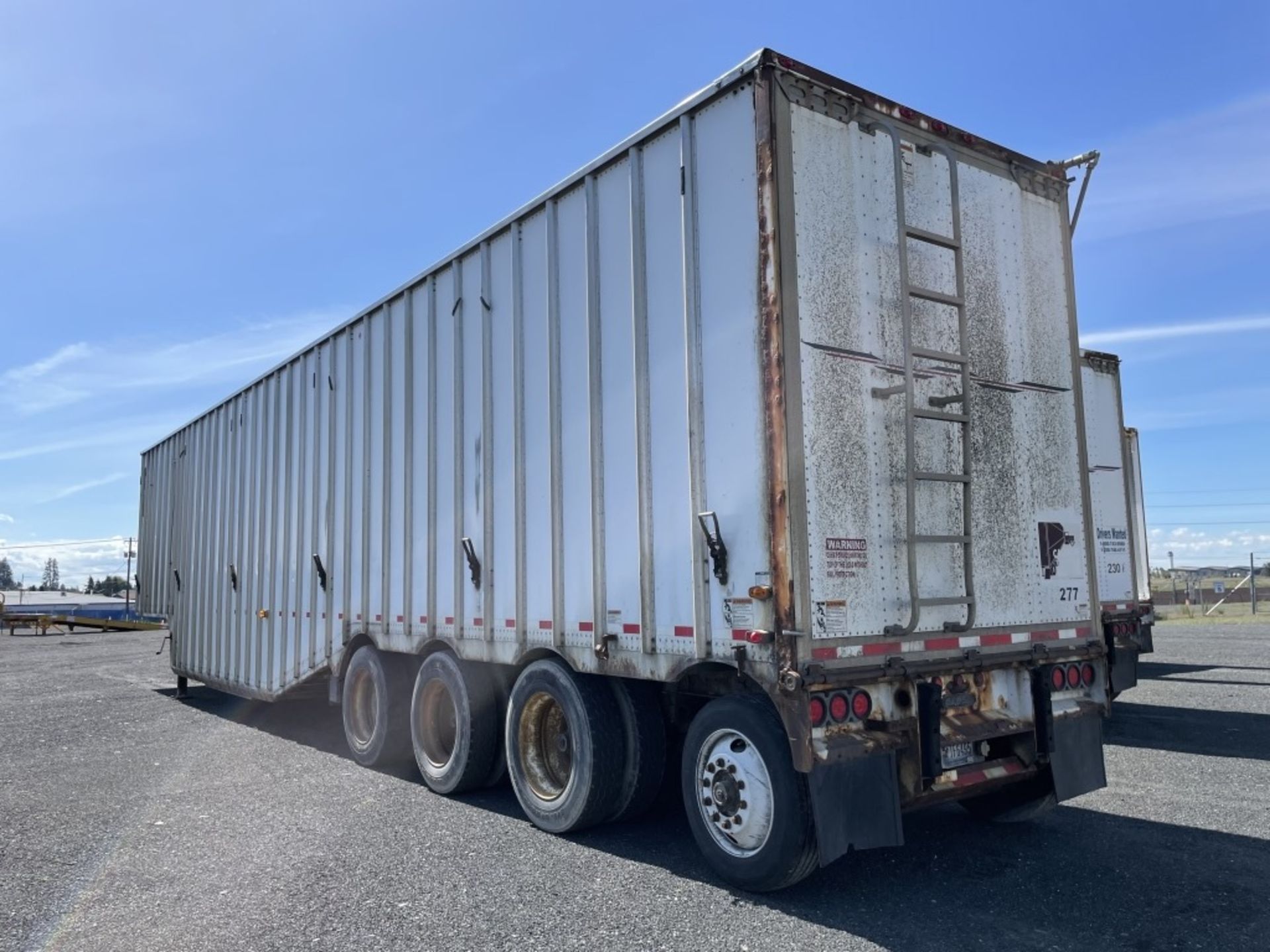 2006 Western Quad Axle Possum Belly Chip Trailer - Image 4 of 24