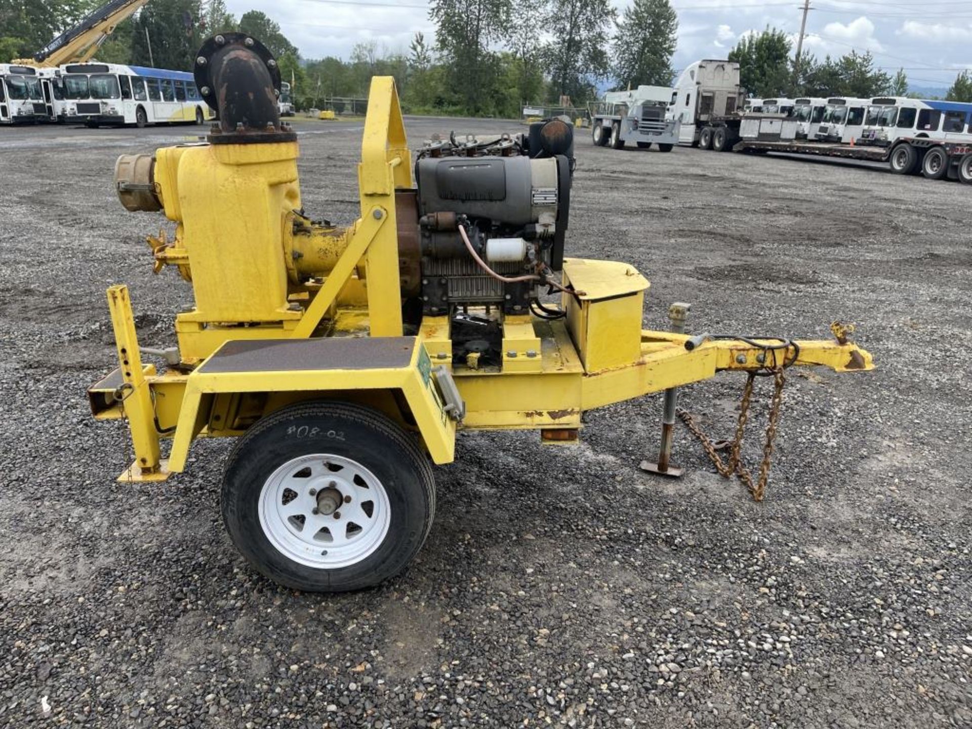 1998 Wacker PT6LT Towable 6" Trash Pump - Image 3 of 19