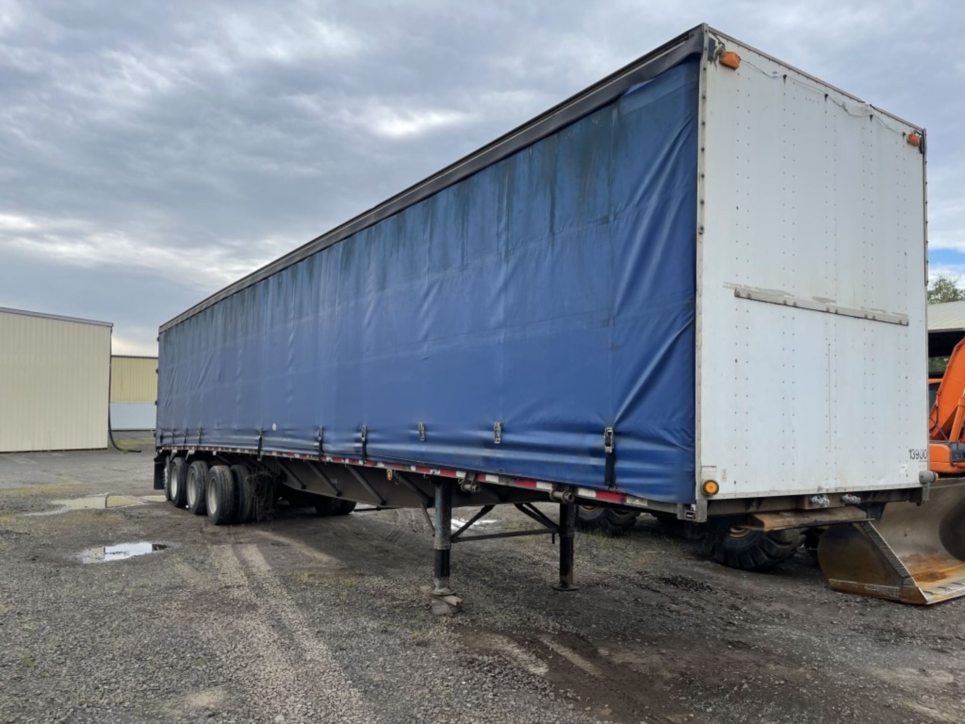 2000 Western Quad Axle Curtain Side Trailer - Image 2 of 17