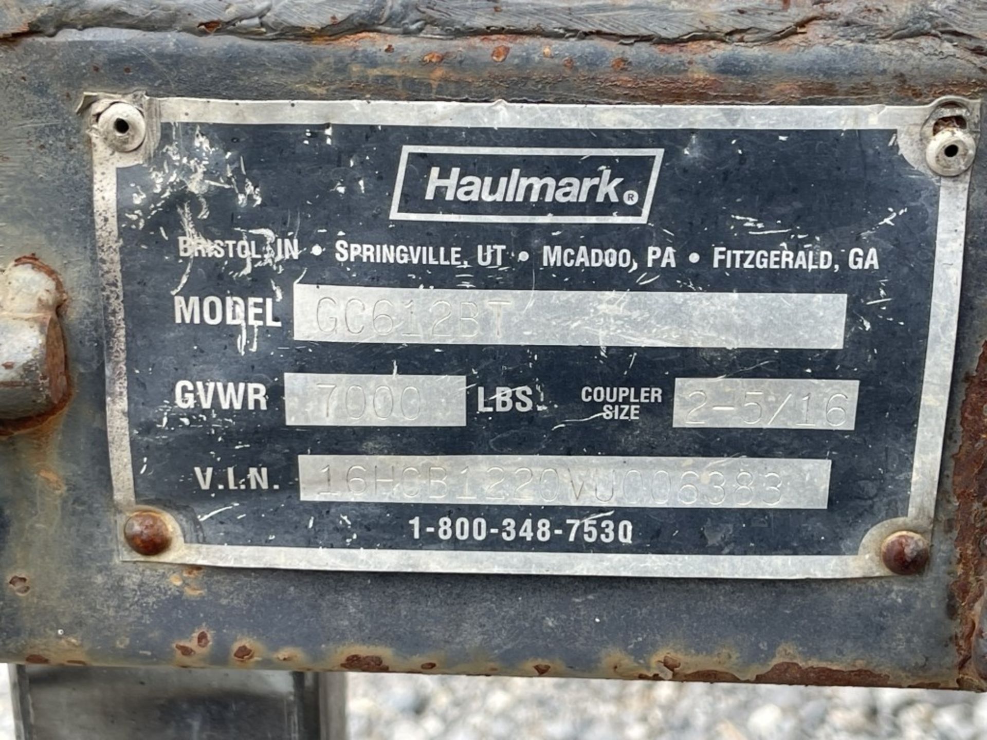 1997 Haulmark GC612BT Cargo Trailer - Image 10 of 17