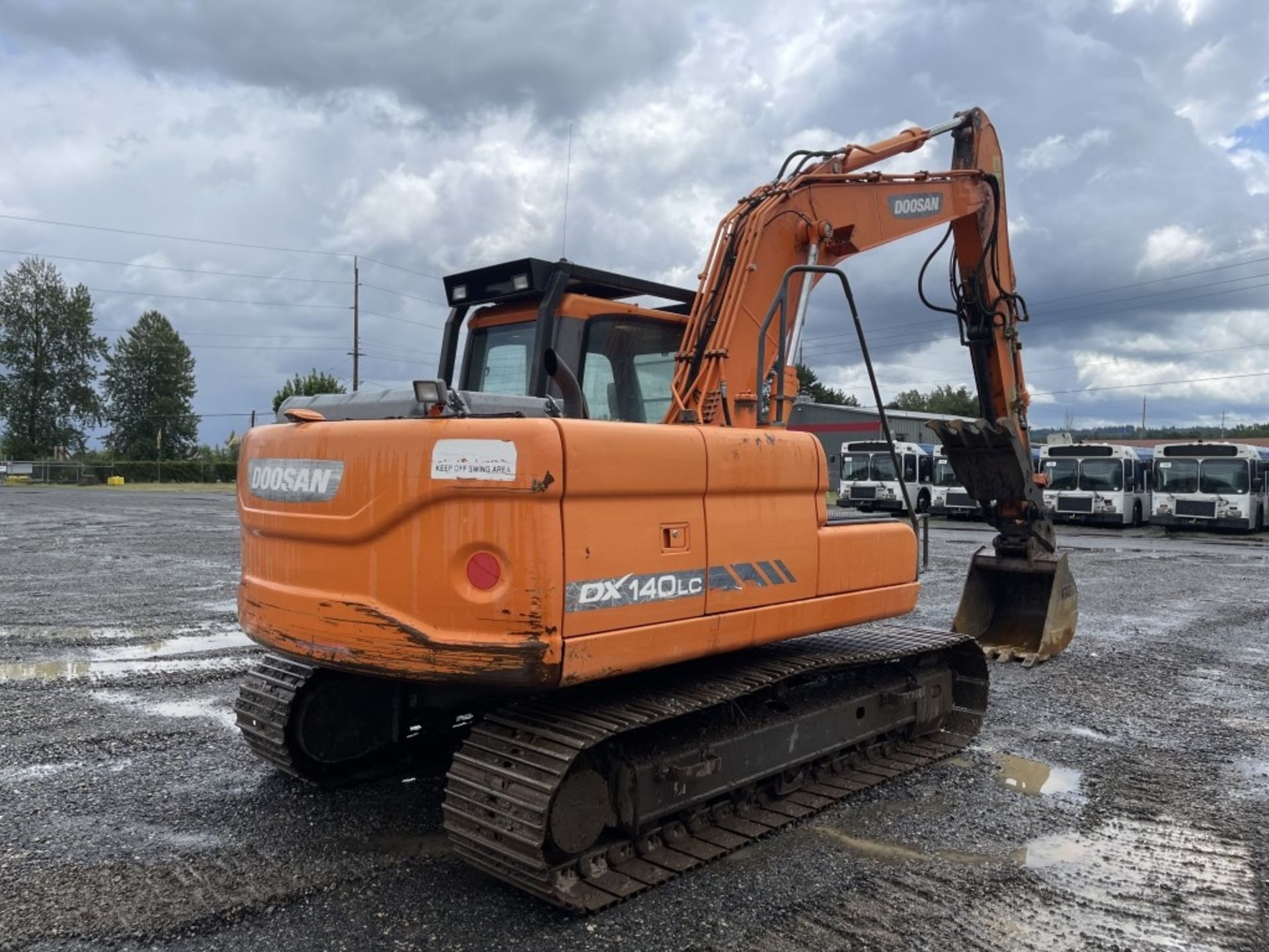 2012 Doosan DX140LC-5 Hydraulic Excavator - Image 4 of 38