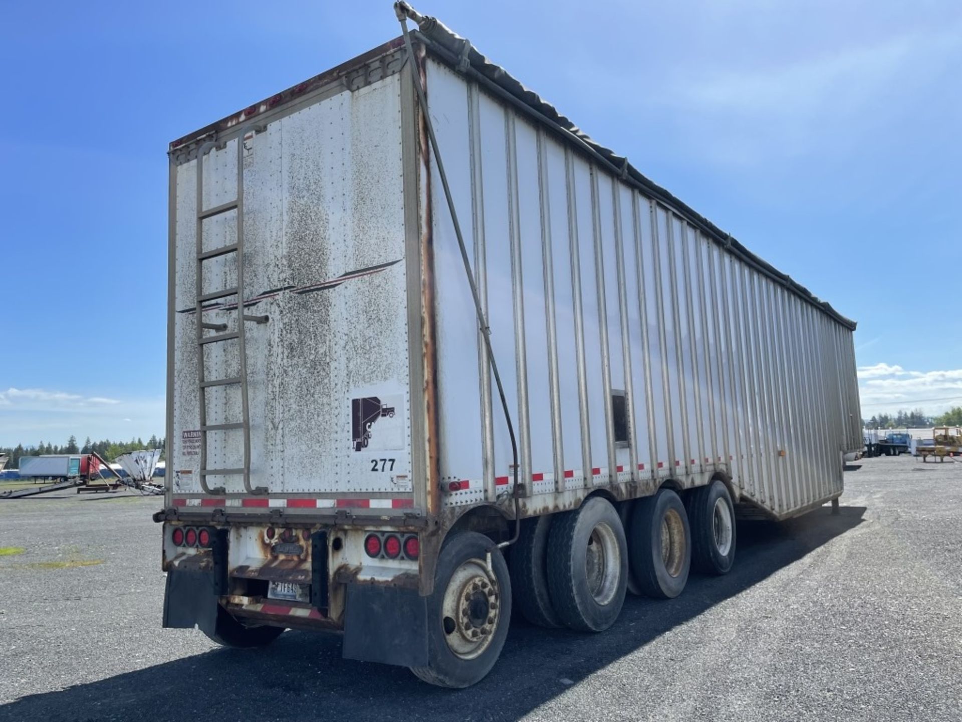 2006 Western Quad Axle Possum Belly Chip Trailer - Image 3 of 24