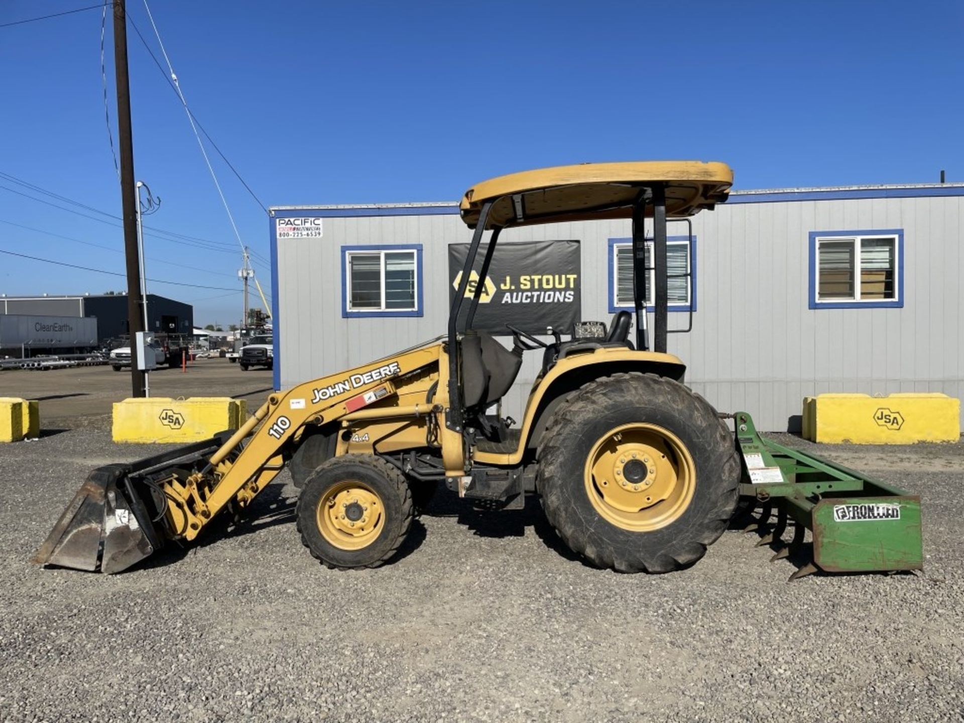 2006 John Deere 110 4x4 Ag Tractor - Image 7 of 34