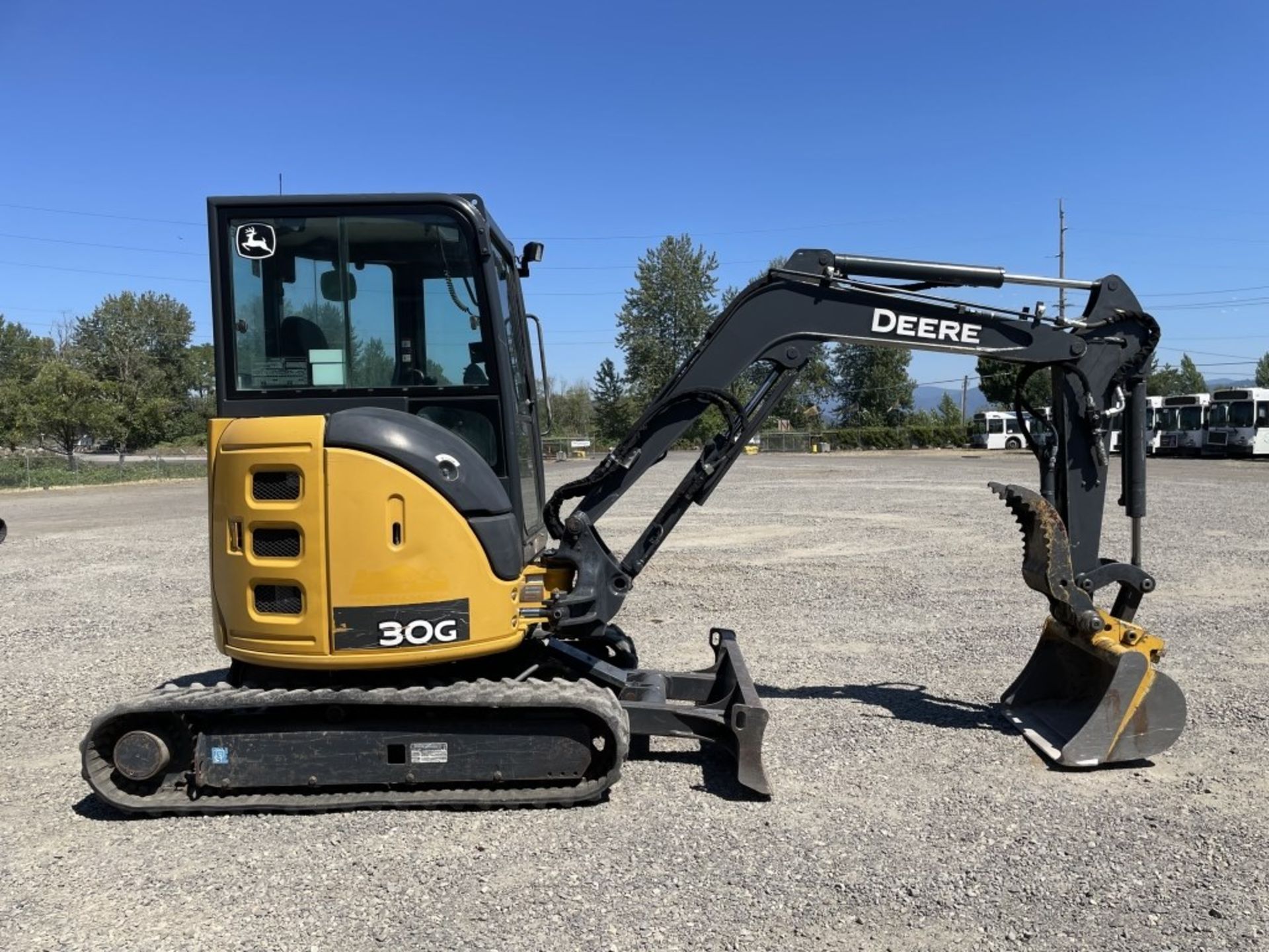 2018 John Deere 30G Mini Hydraulic Excavator - Image 3 of 36