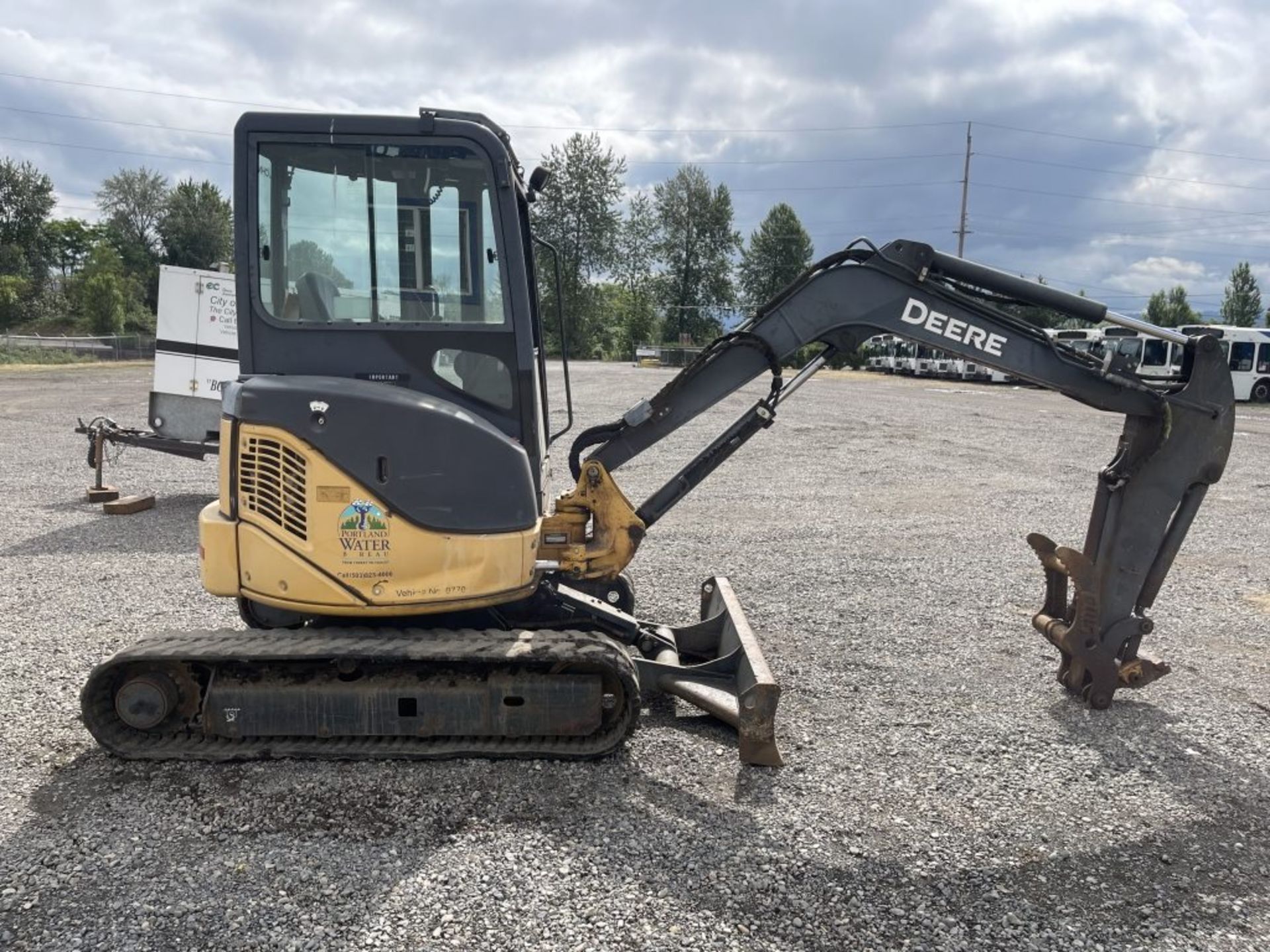 2007 John Deere 35D Mini Excavator - Image 3 of 28