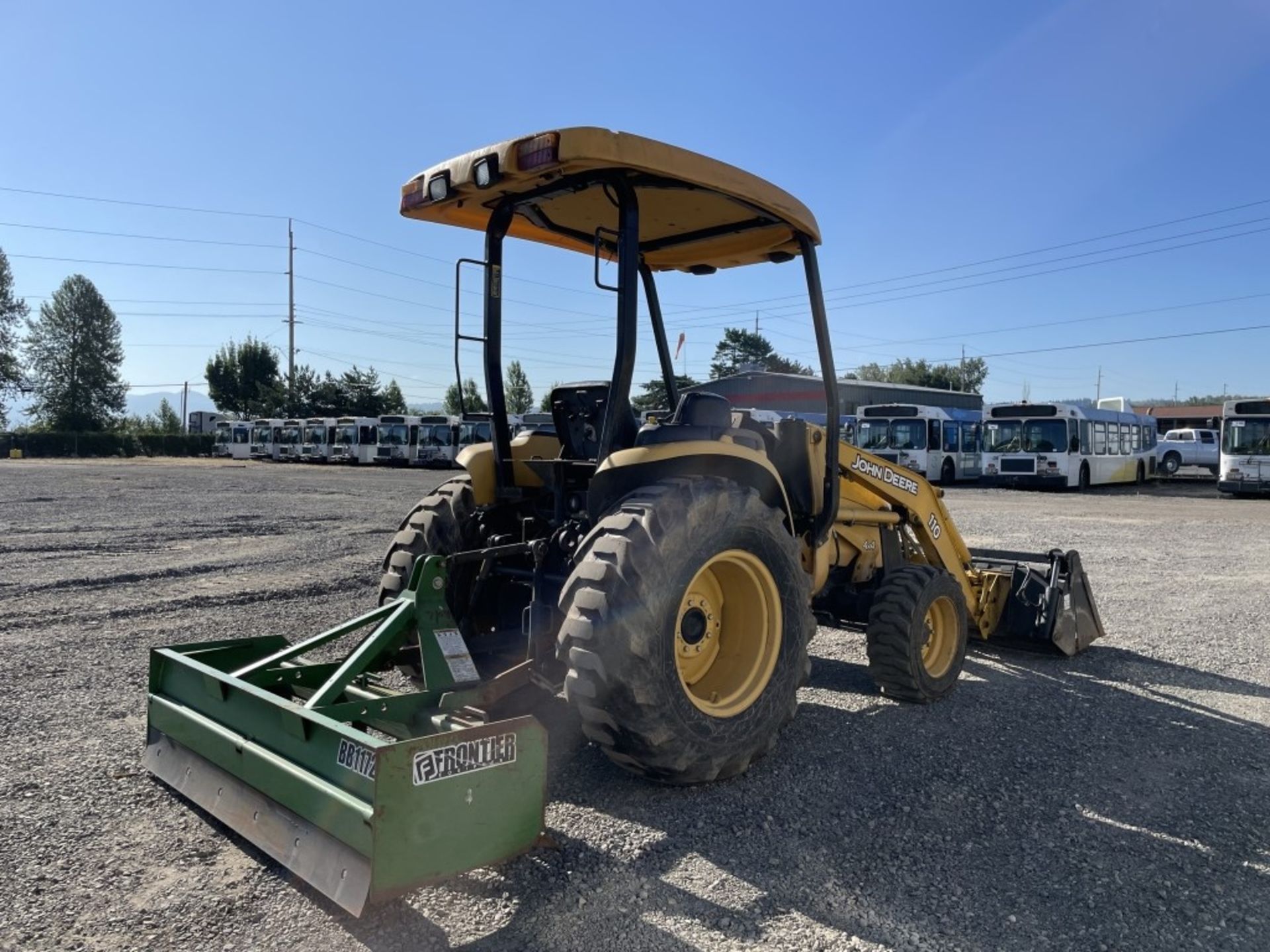 2006 John Deere 110 4x4 Ag Tractor - Image 4 of 34