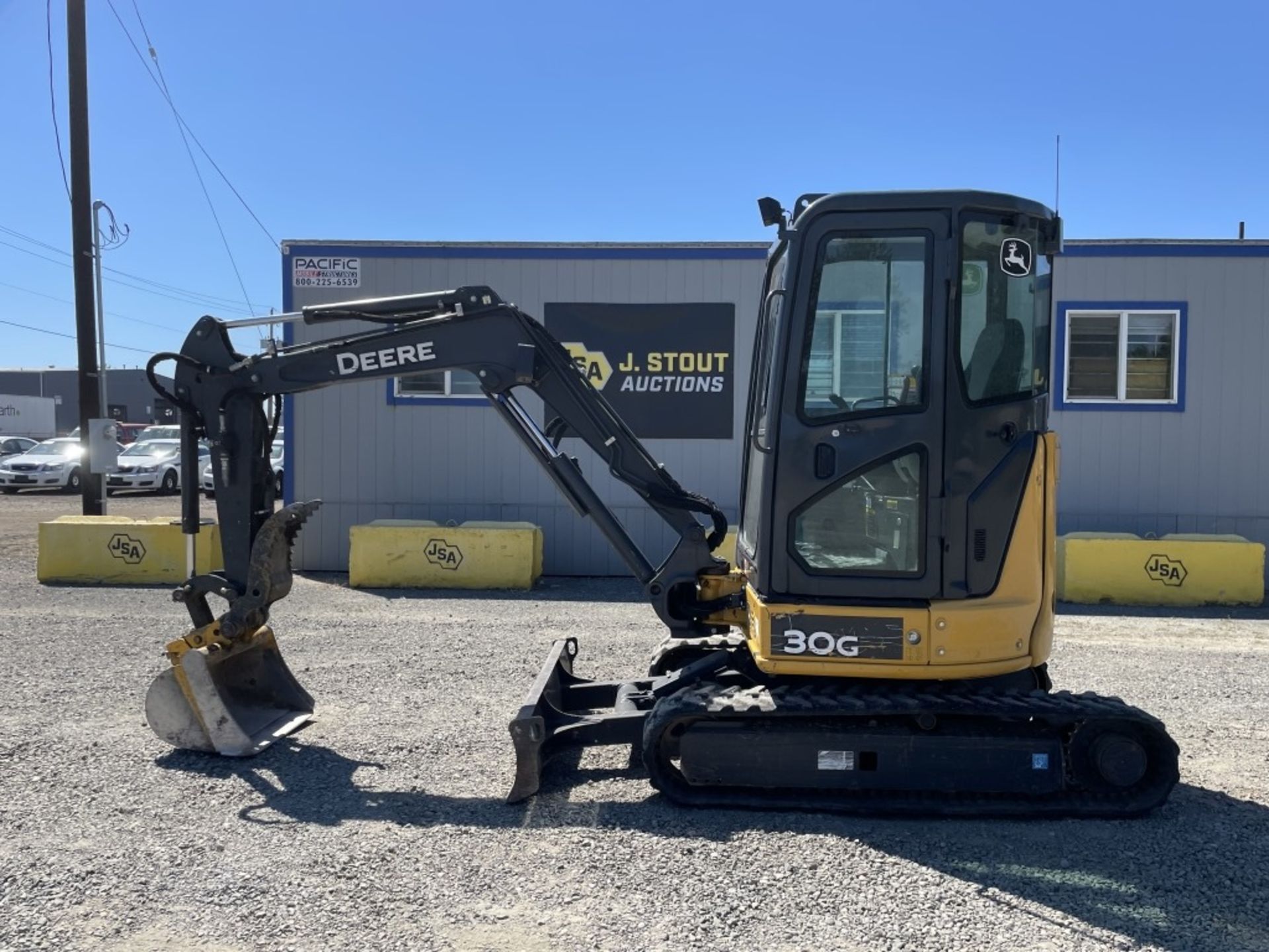 2018 John Deere 30G Mini Hydraulic Excavator - Image 7 of 36