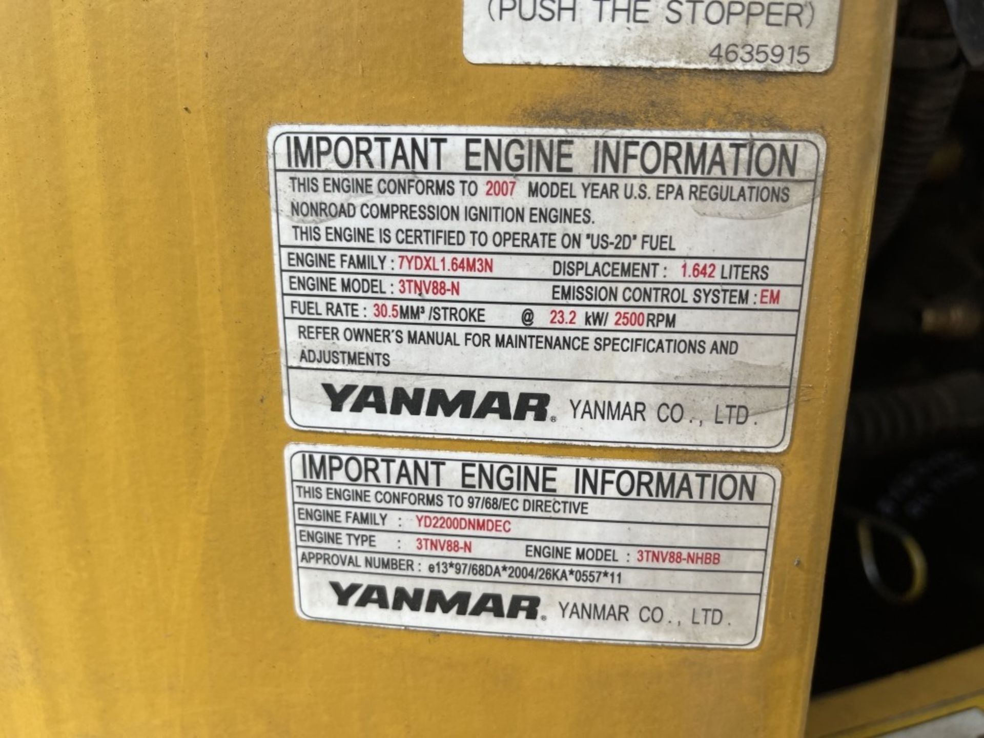 2007 John Deere 35D Mini Excavator - Image 17 of 28