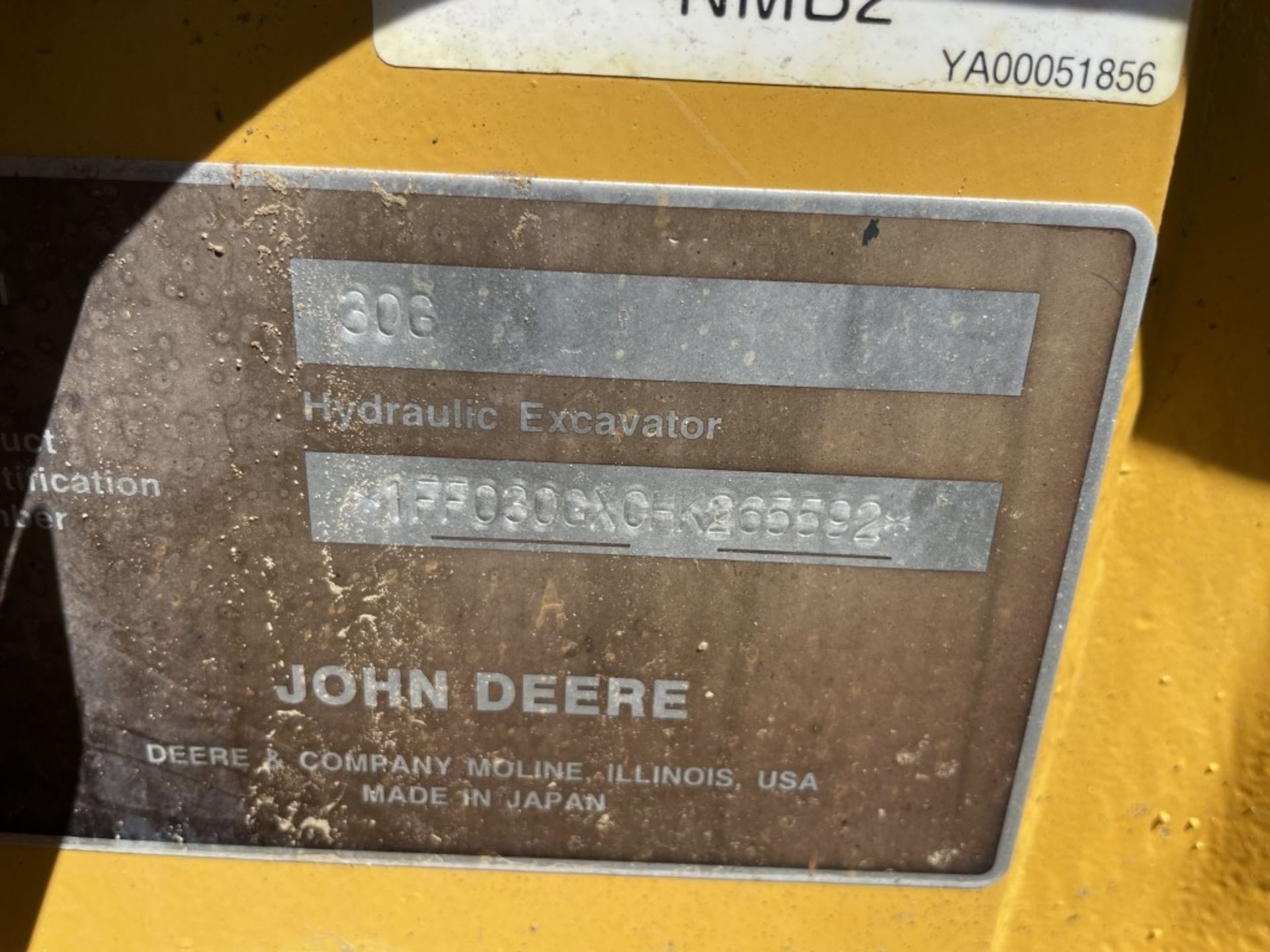 2018 John Deere 30G Mini Hydraulic Excavator - Image 28 of 36
