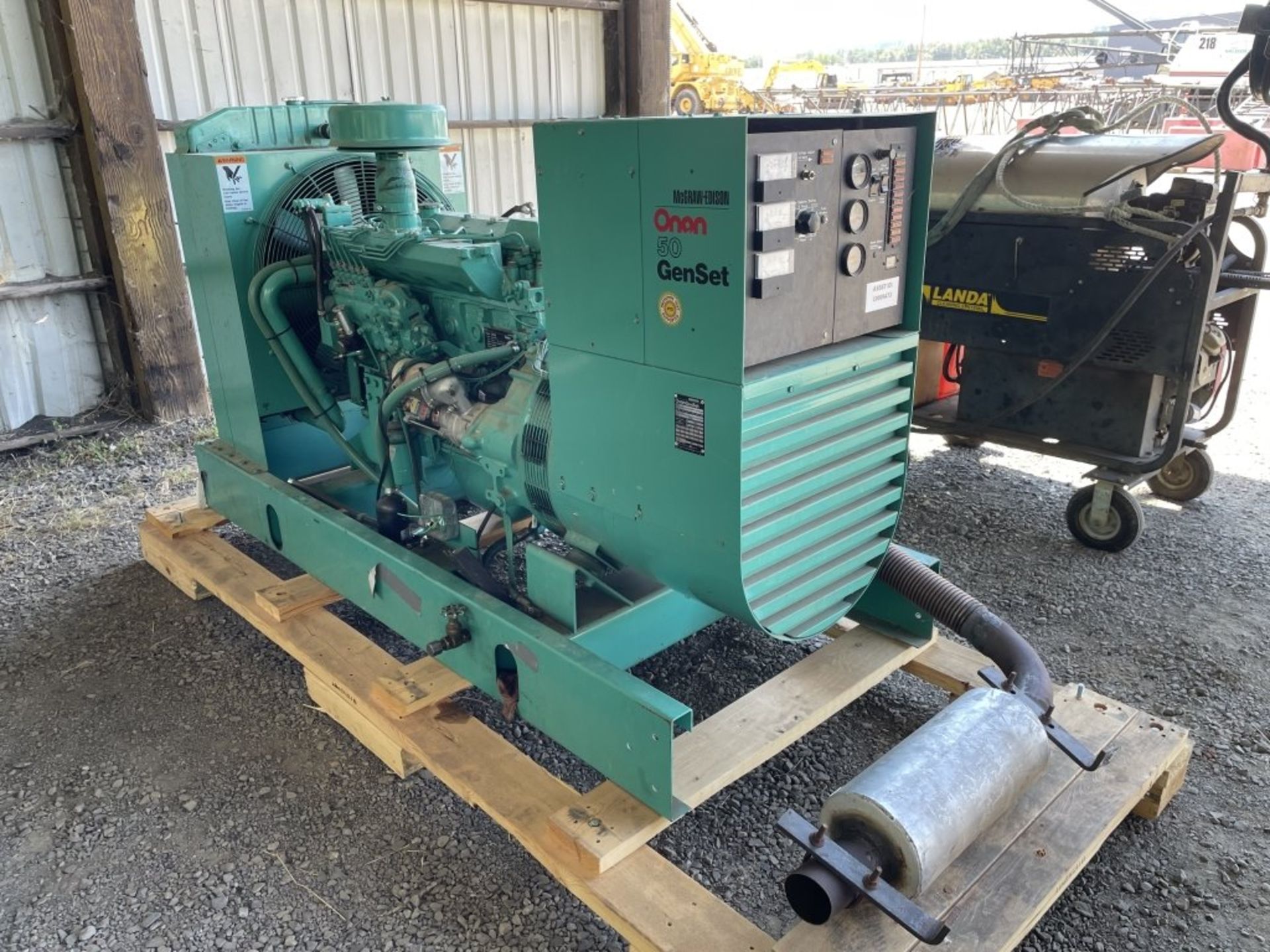 1985 Onan 50 Generator - Image 2 of 10