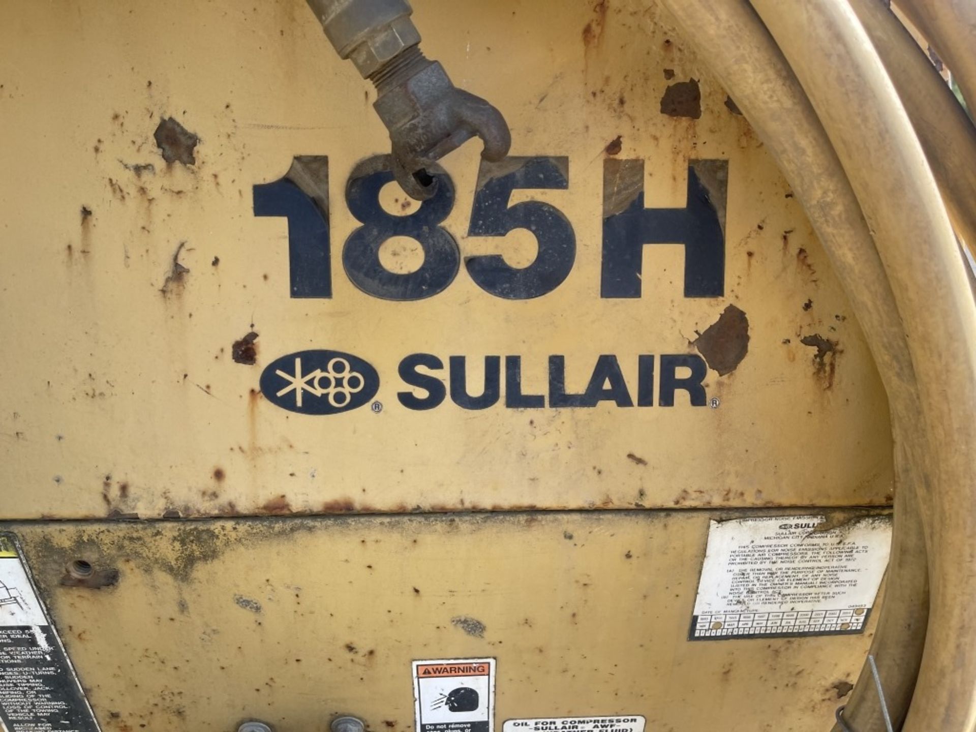 Sullair 185H Towable Air Compressor - Image 9 of 25