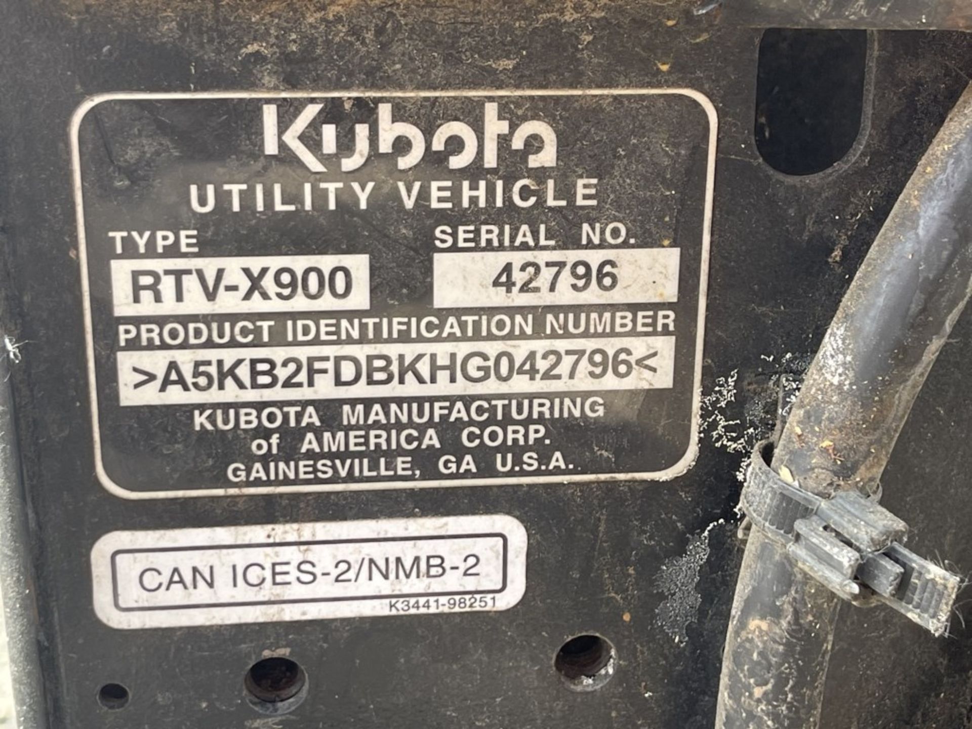 2018 Kubota RTV X900 4x4 Utility Cart - Image 25 of 25