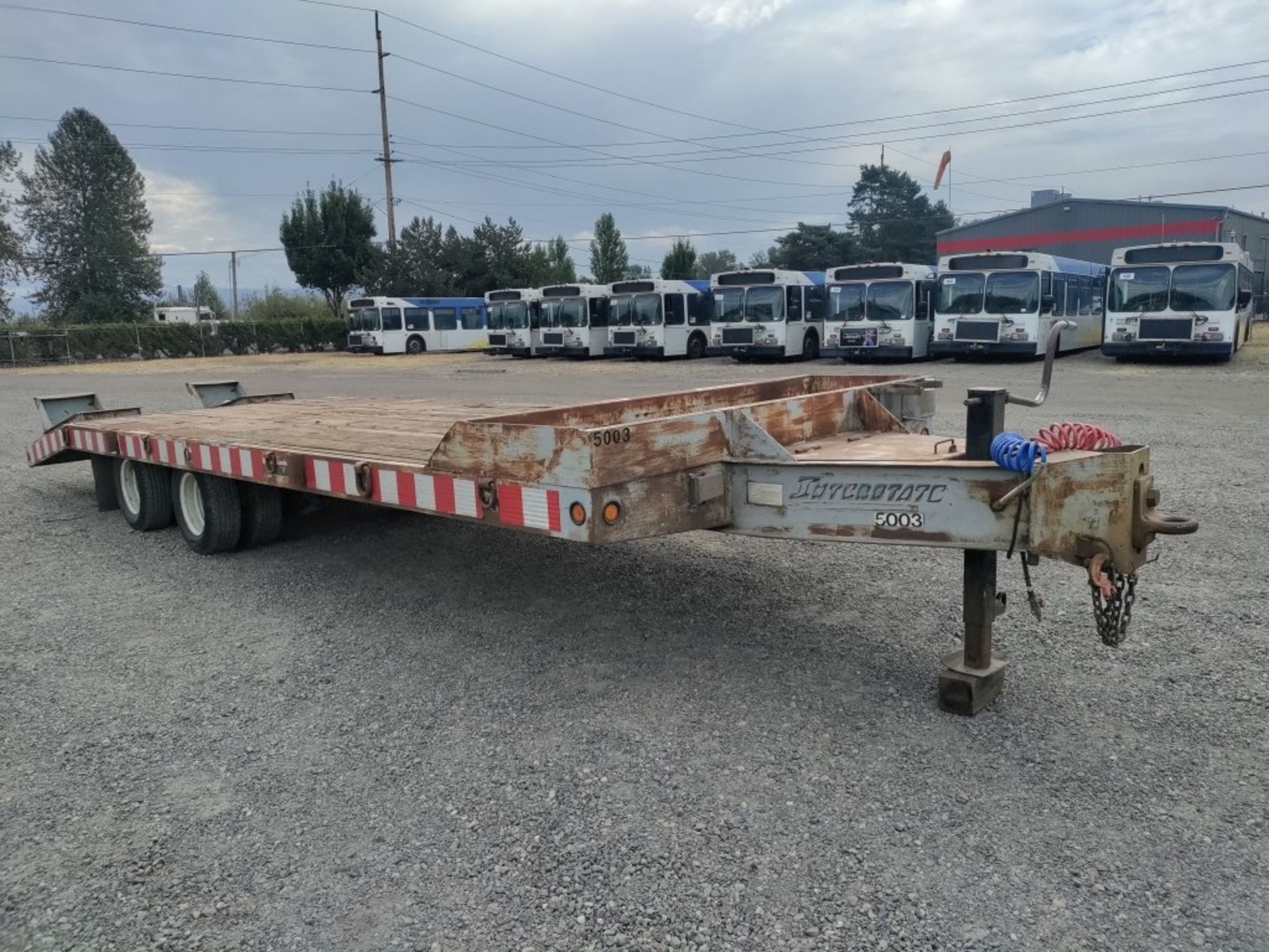 1996 Interstate T/A Flatbed Trailer