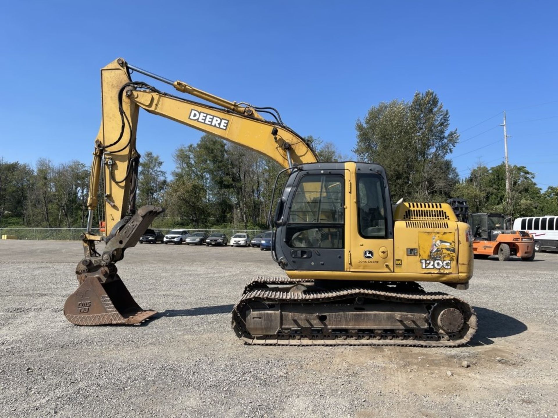 2007 John Deere 120C Hydraulic Excavator - Image 5 of 32