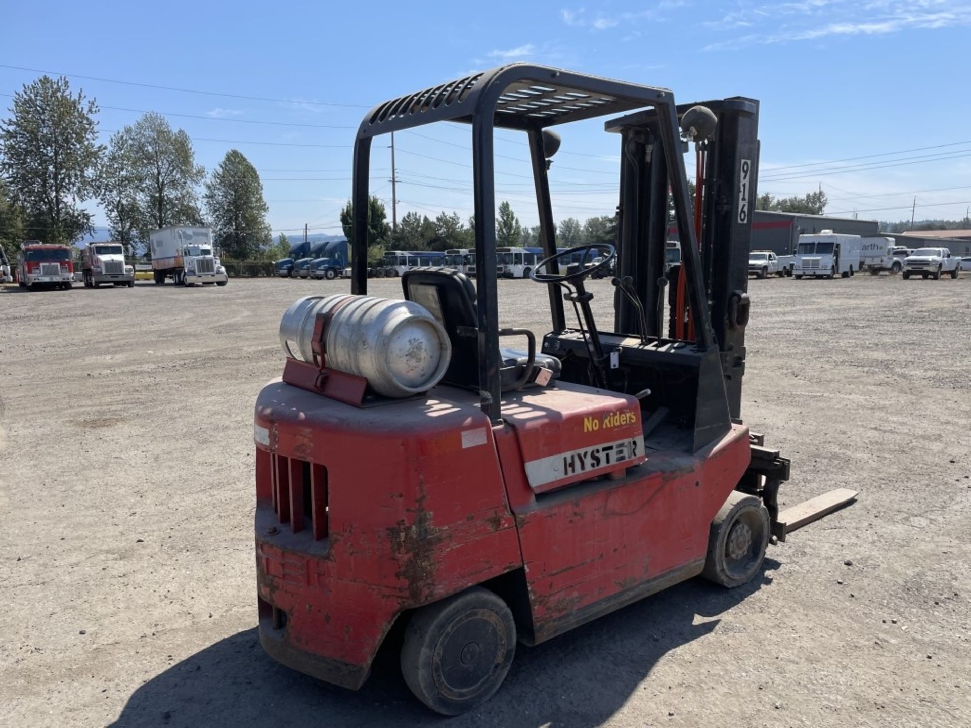 Hyster 550XL Forklift - Image 3 of 15