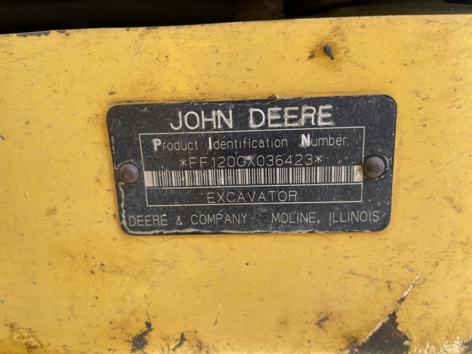 2007 John Deere 120C Hydraulic Excavator - Image 32 of 32