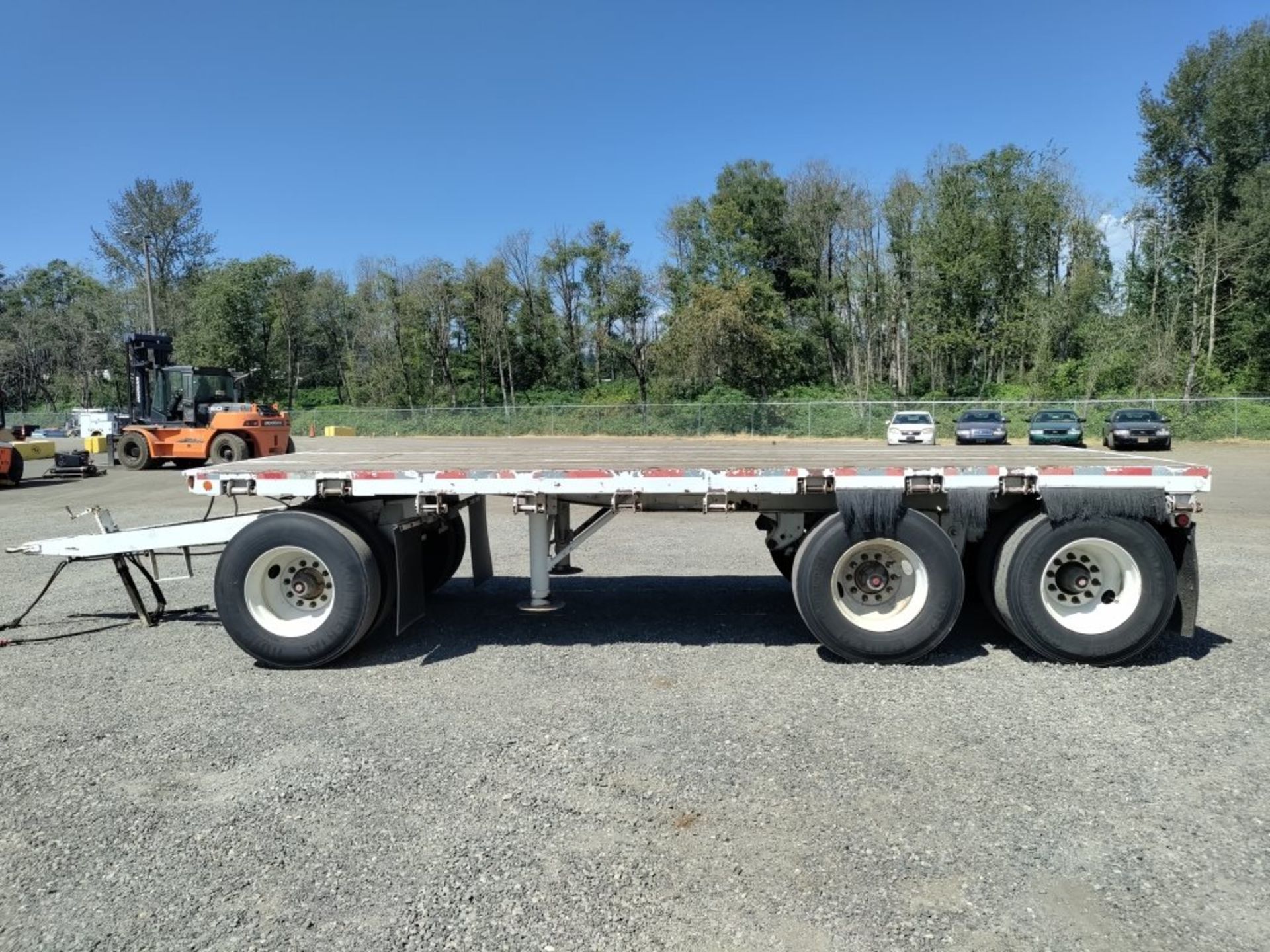 1984 Utility 20' T/A Flatbed Pup Trailer - Image 6 of 19