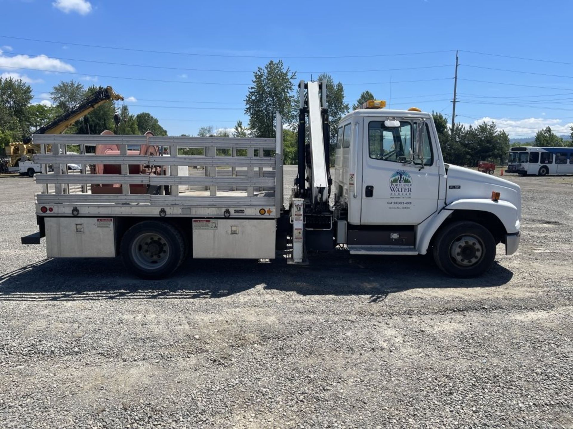 1999 Freightliner FL50 Flatbed Truck - Image 2 of 32