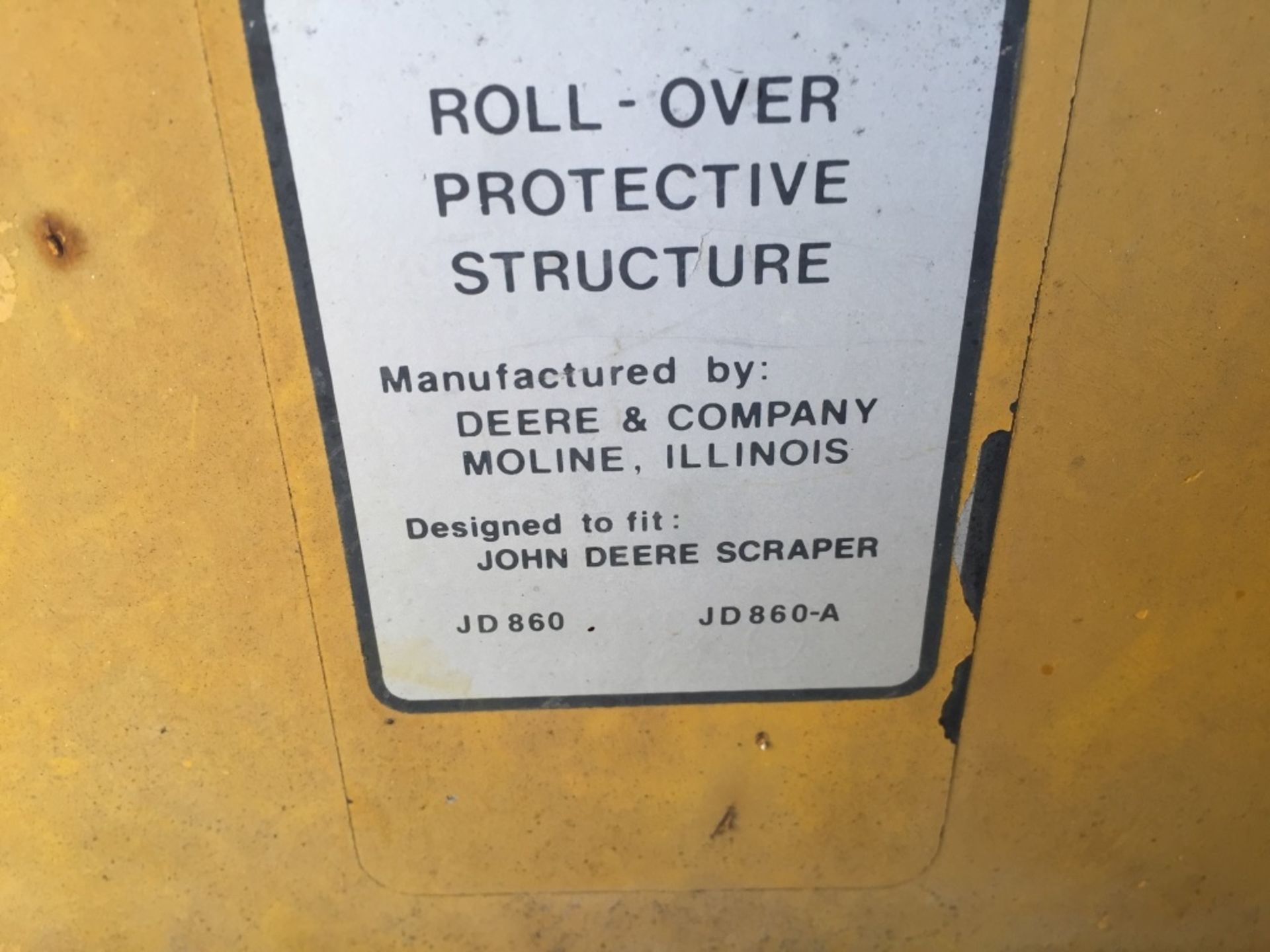 John Deere 860A Elevating Motor Scraper - Image 33 of 40