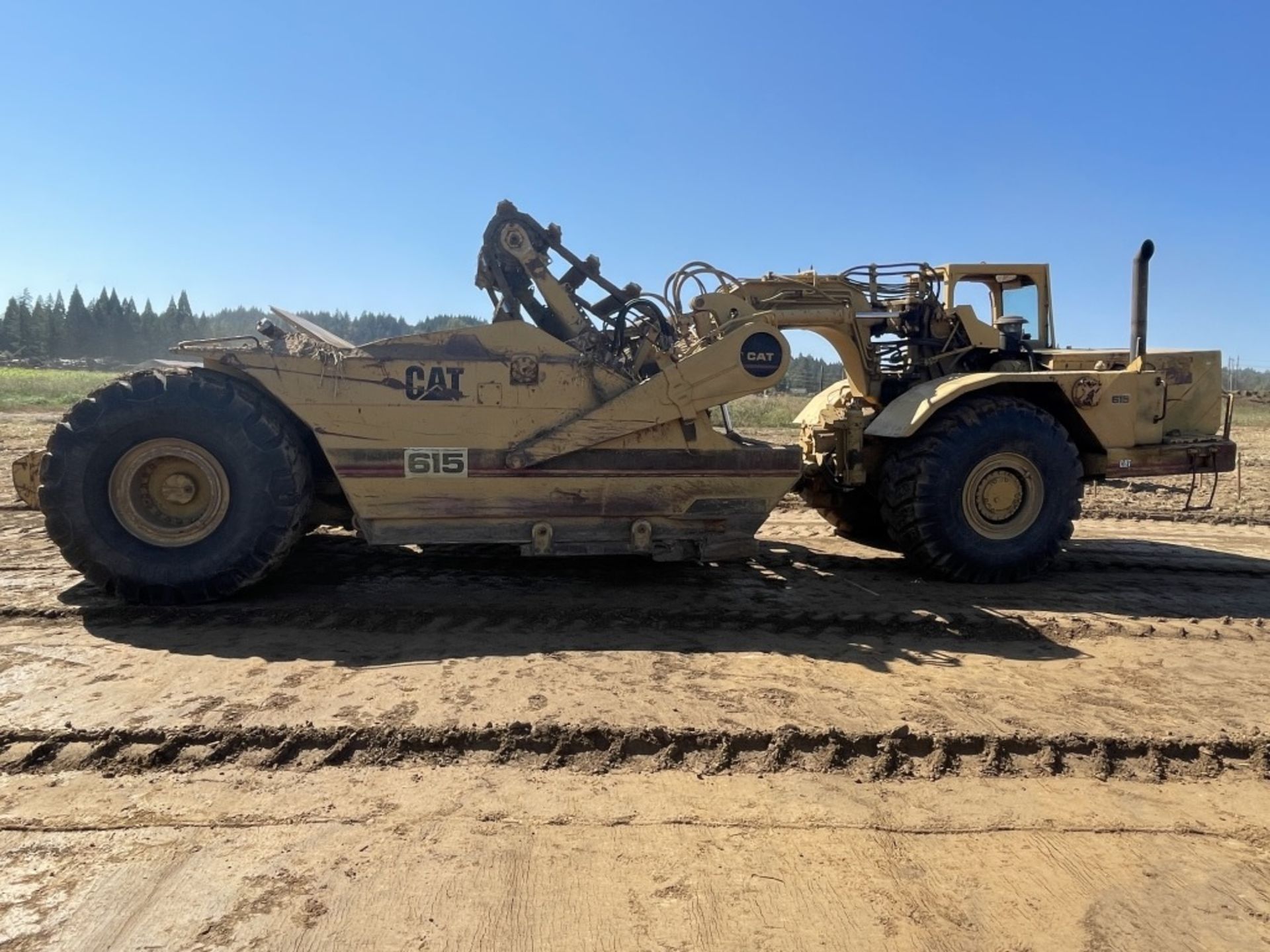 1984 Caterpillar 615 Elevating Motor Scraper - Image 6 of 32