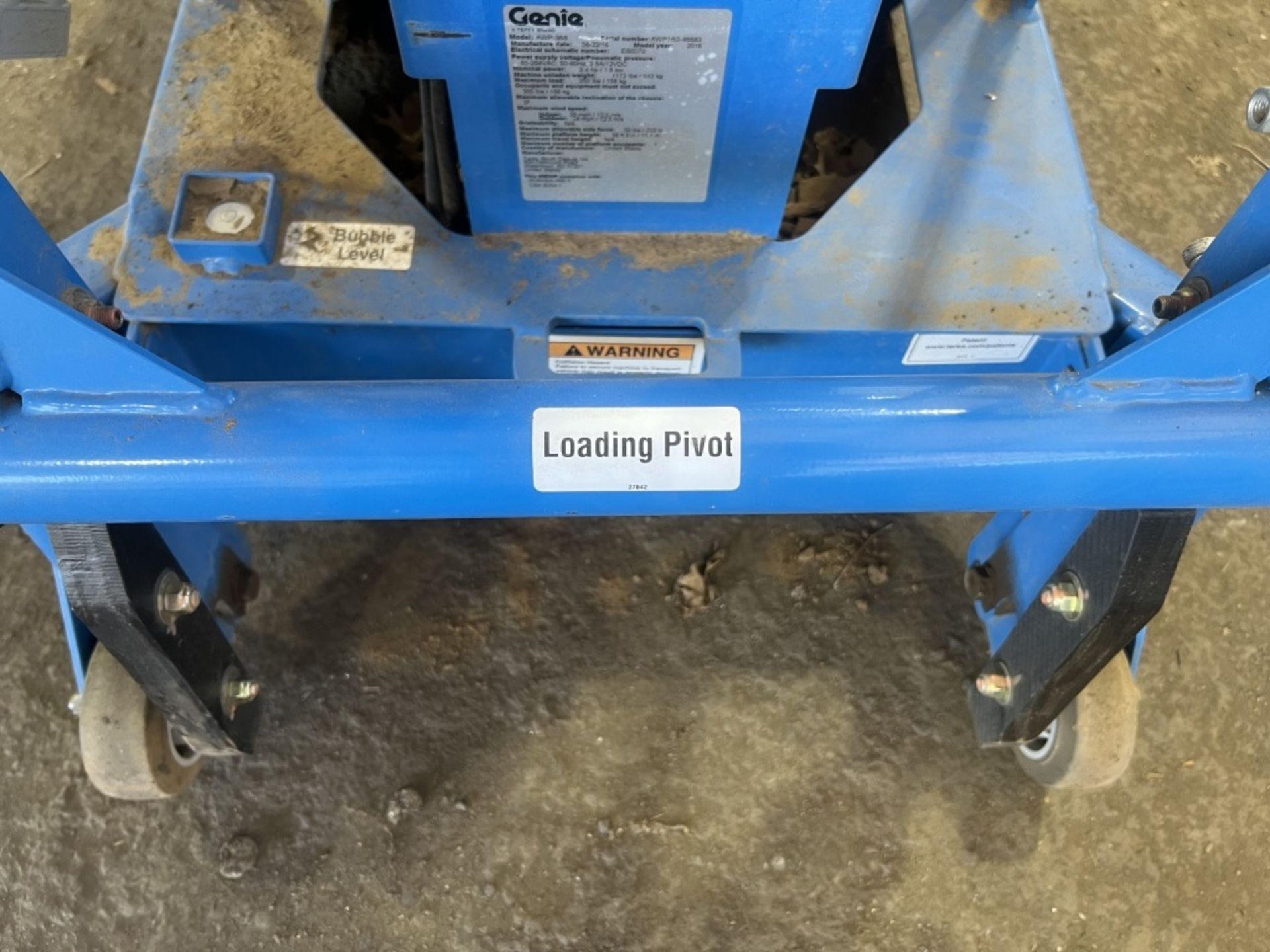 2016 Genie AWP-36S Man Lift - Image 12 of 13