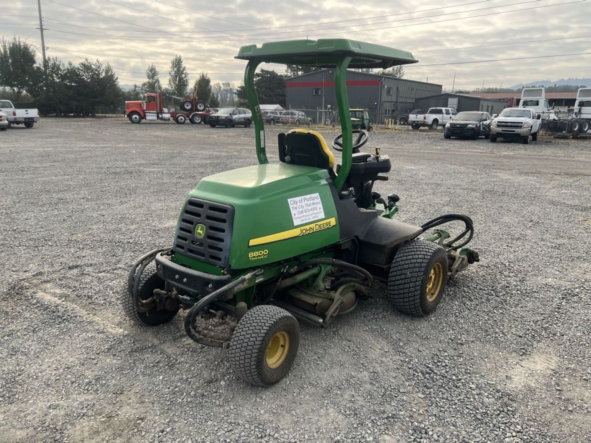 2012 John Deere 8800 TC Ride On Mower - Image 4 of 26