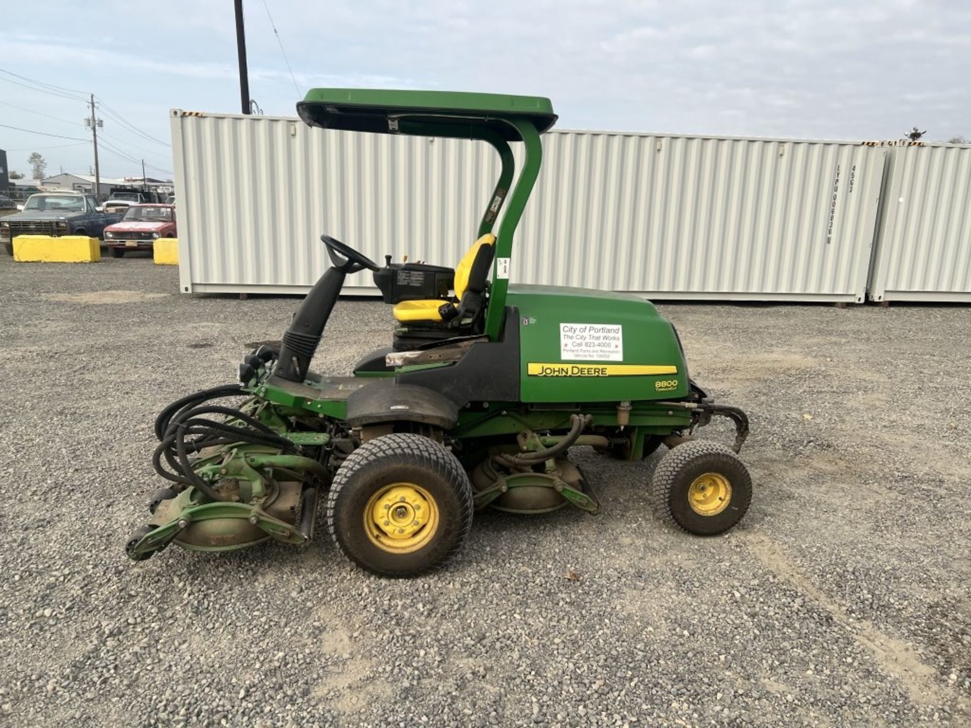 2012 John Deere 8800 TC Ride On Mower - Image 7 of 26