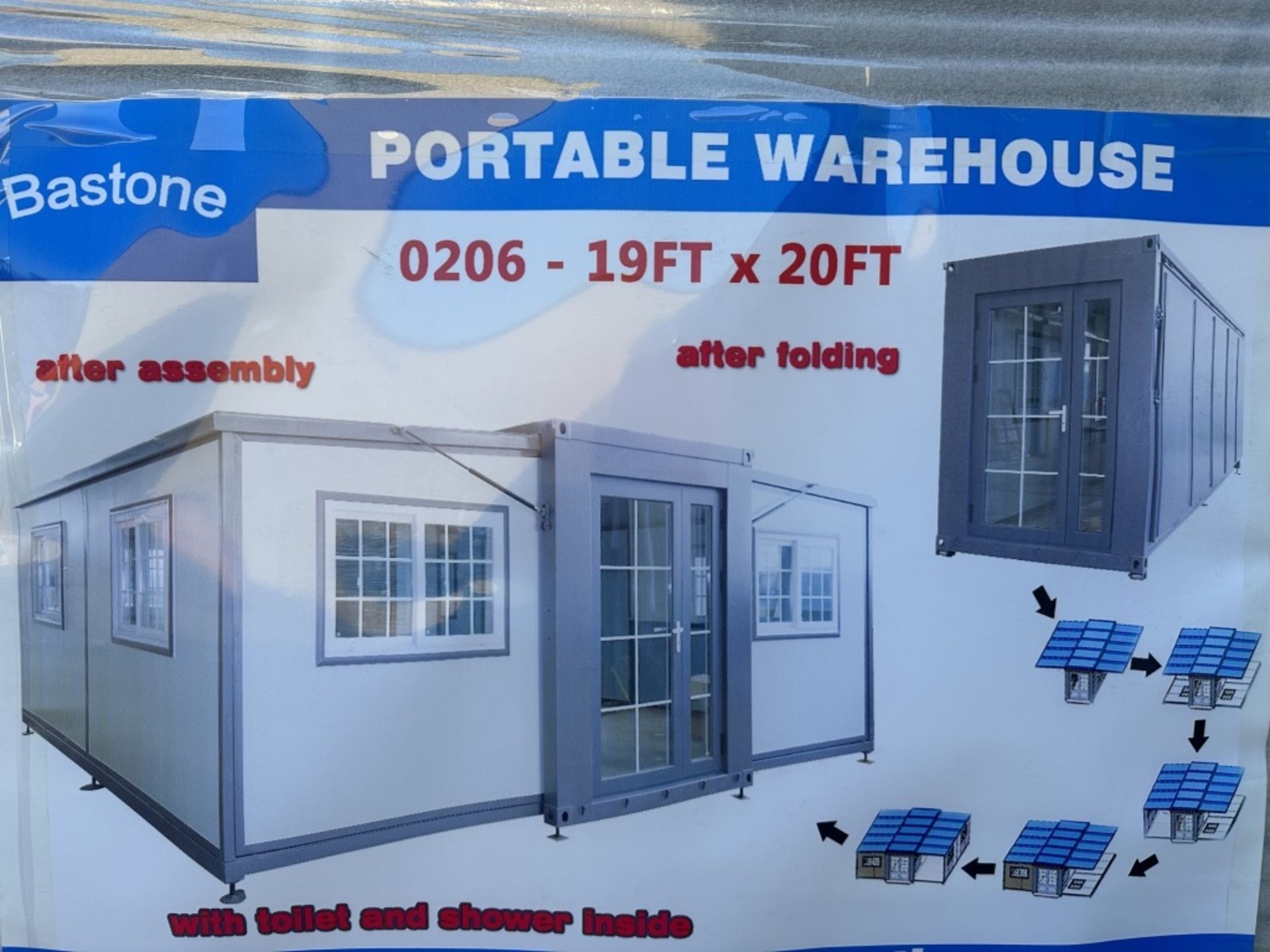 2022 Bastone Portable Warehouse - Image 5 of 5