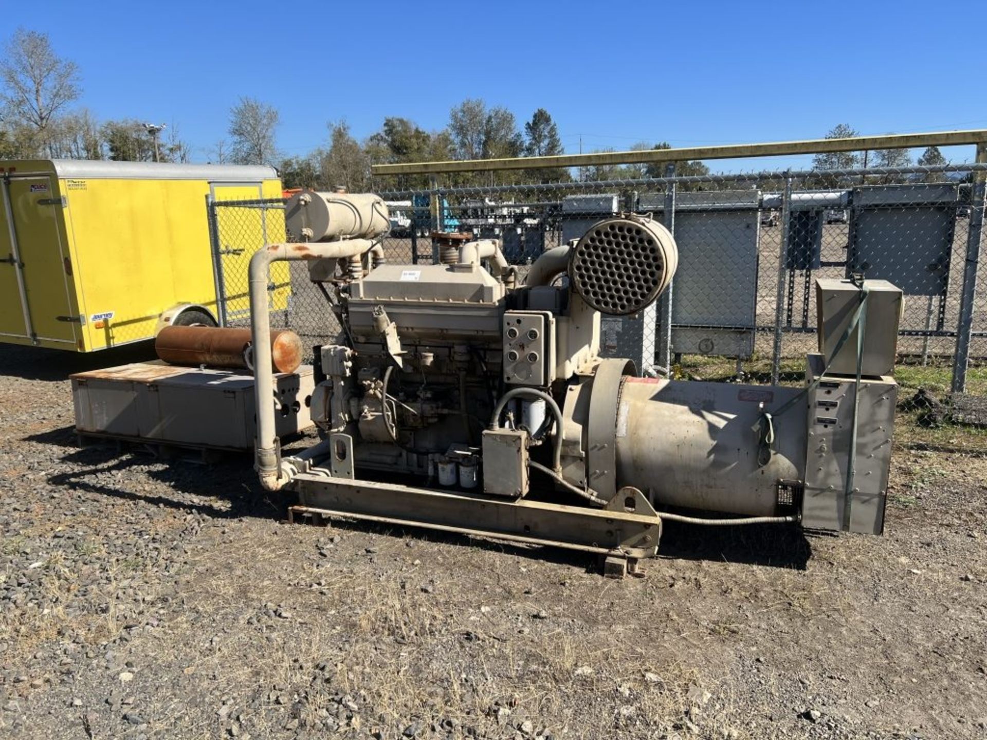 1978 Cummins 500FDP Skid Mounted Generator