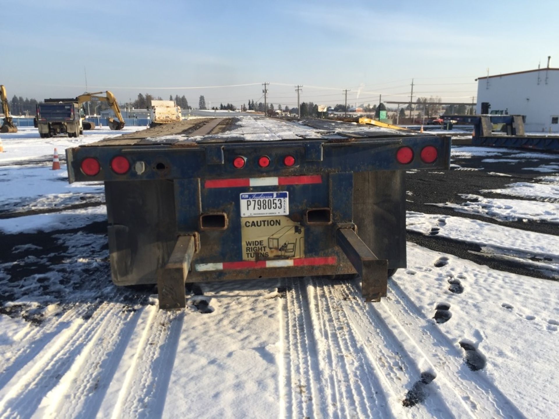 1976 Strick Tri-Axle Flatbed Trailer - Image 4 of 28